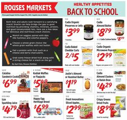 Weekly ad Rouses 08/03/2022-08/31/2022