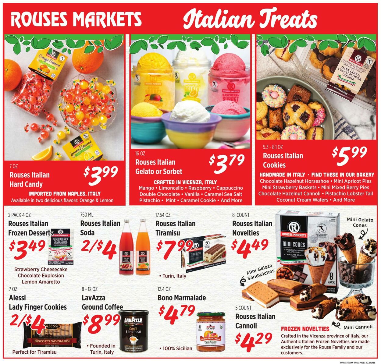 Weekly ad Rouses 09/28/2022 - 10/26/2022