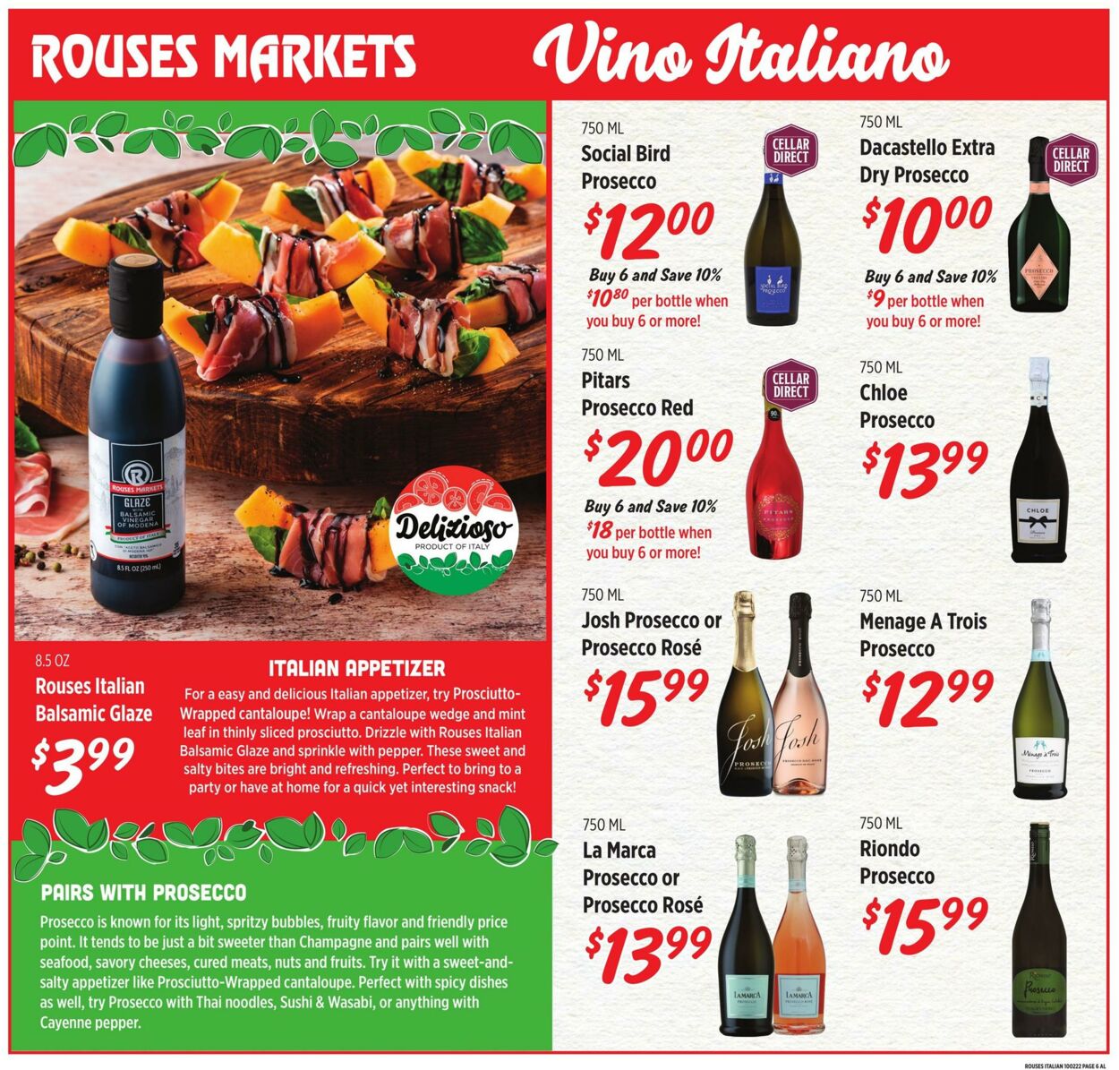 Weekly ad Rouses 09/28/2022 - 10/26/2022
