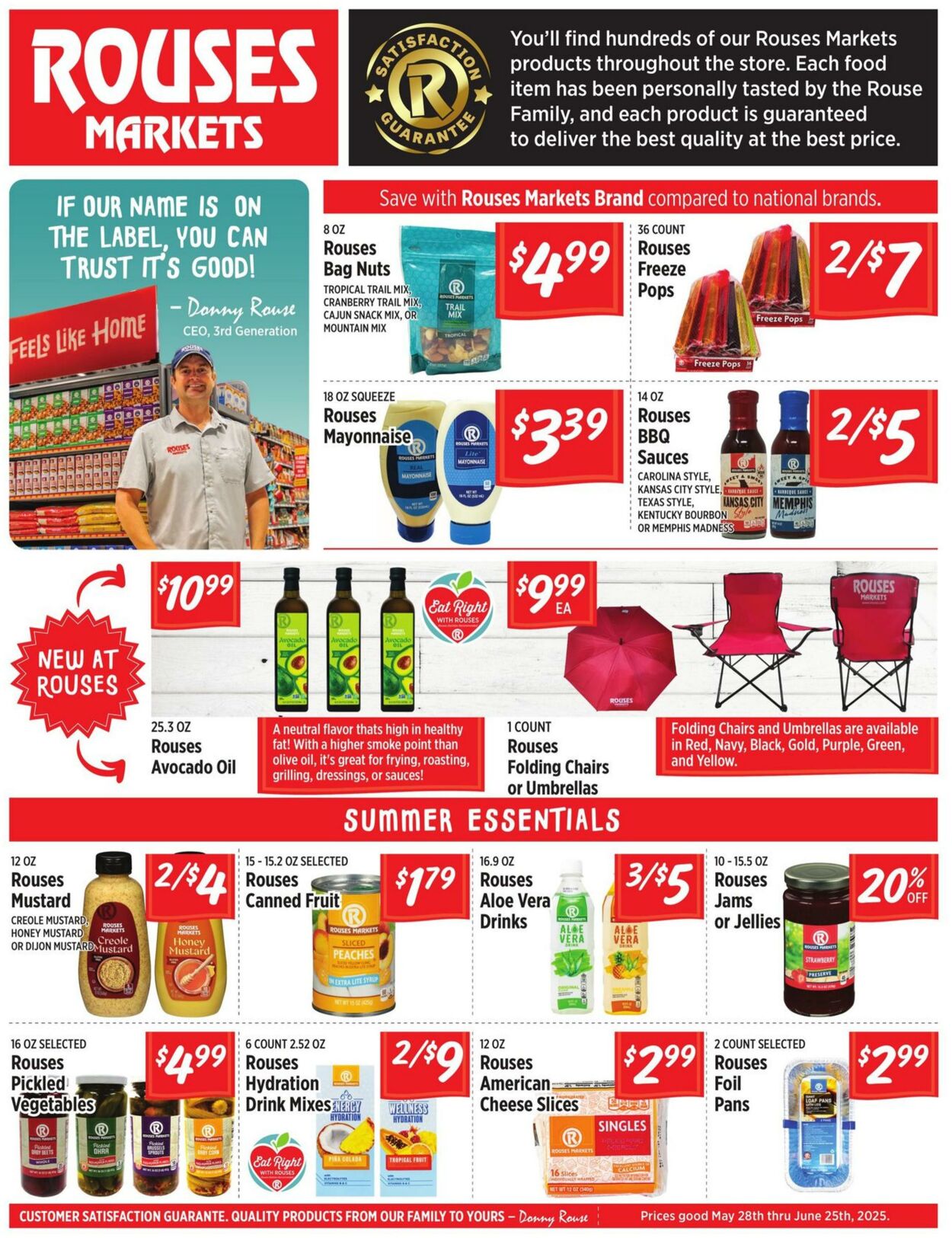 Weekly ad Rouses 05/28/2025 - 06/25/2025