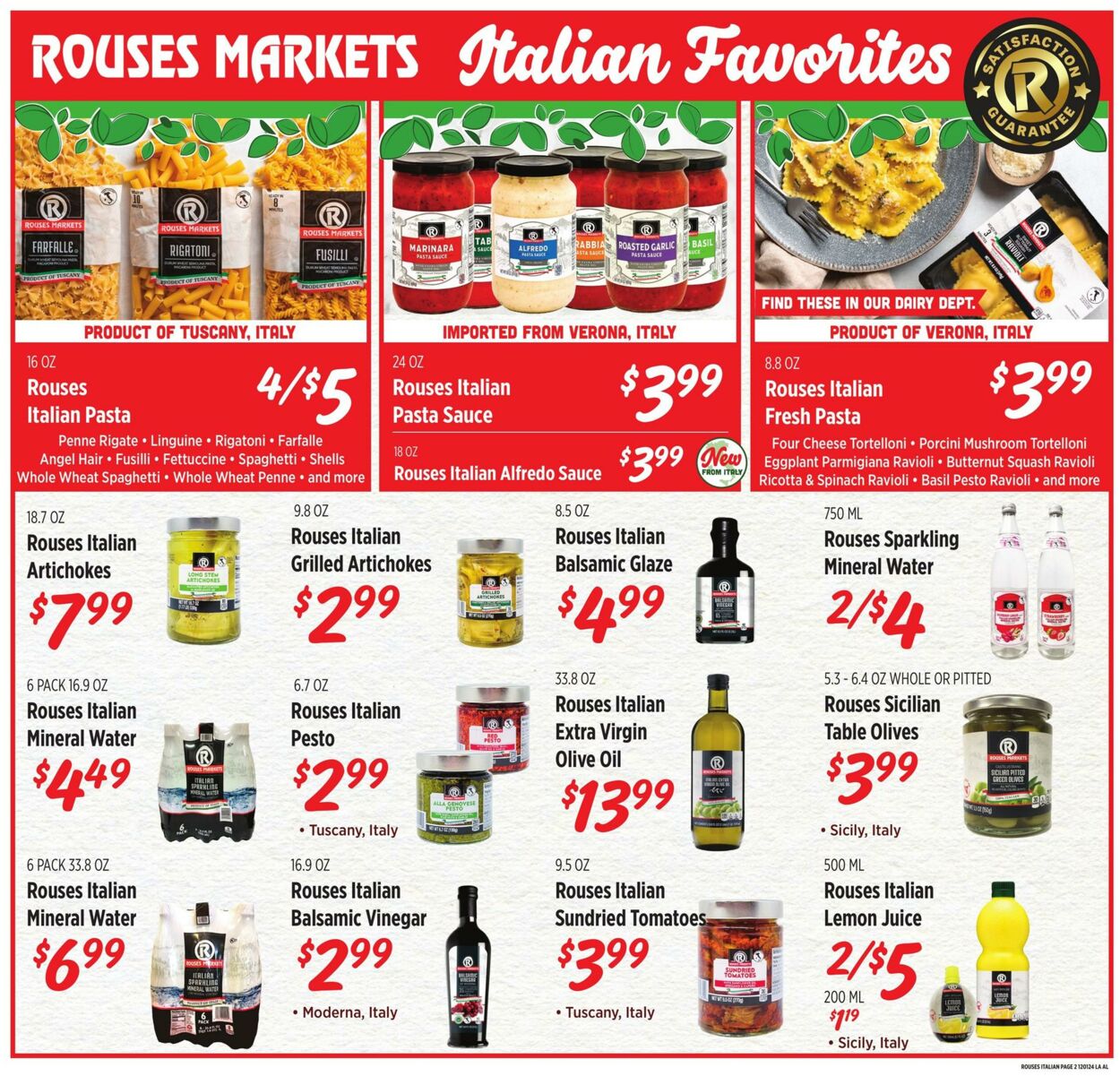 Weekly ad Rouses 11/29/2024 - 12/25/2024