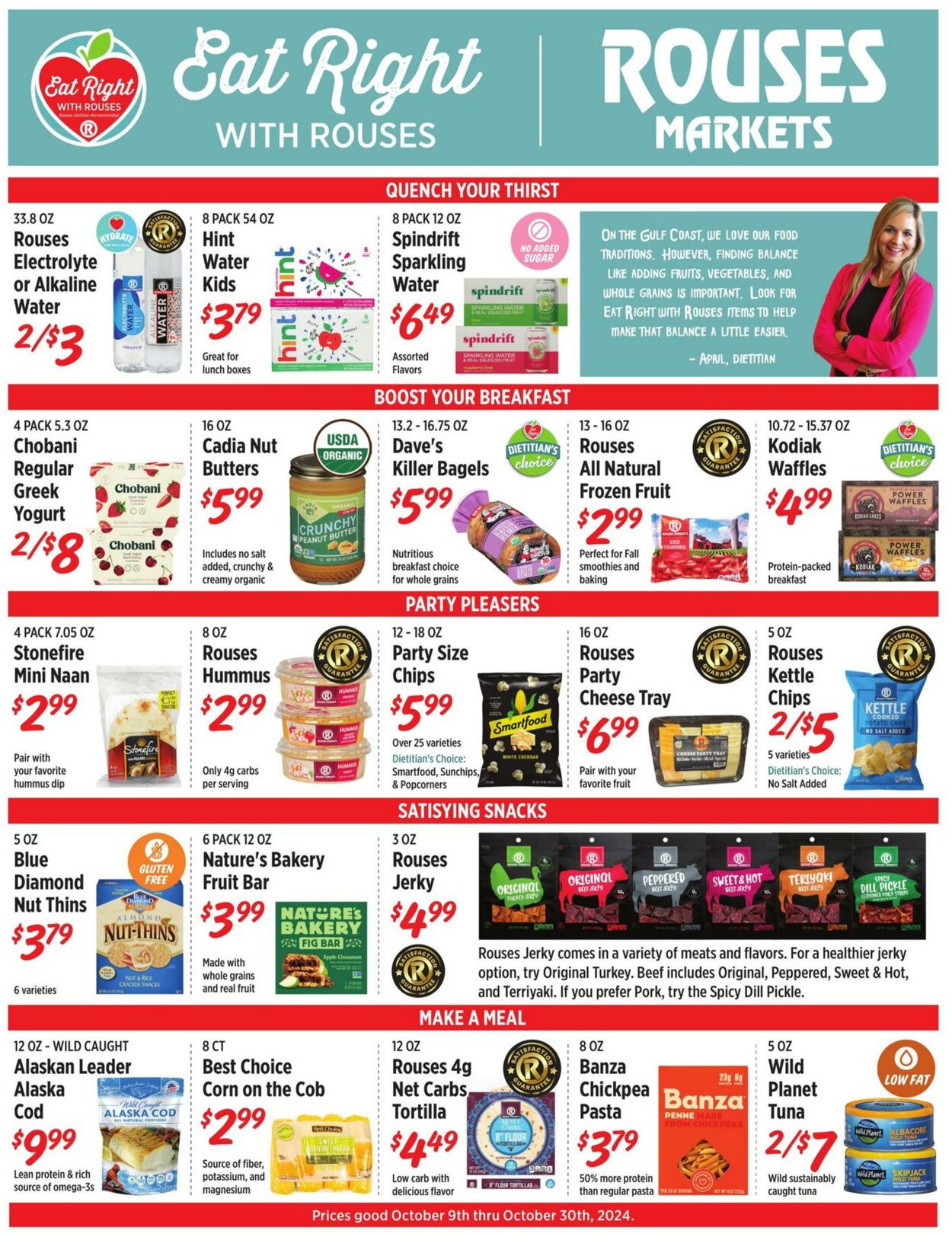 Weekly ad Rouses 10/10/2024 - 10/30/2024