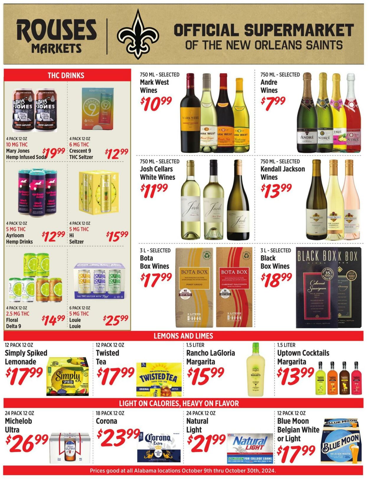 Weekly ad Rouses 10/10/2024 - 10/30/2024