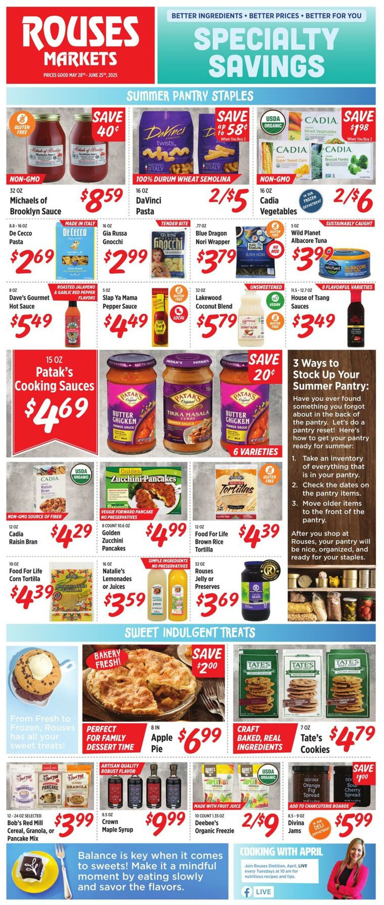 Weekly ad Rouses 05/28/2025 - 06/25/2025