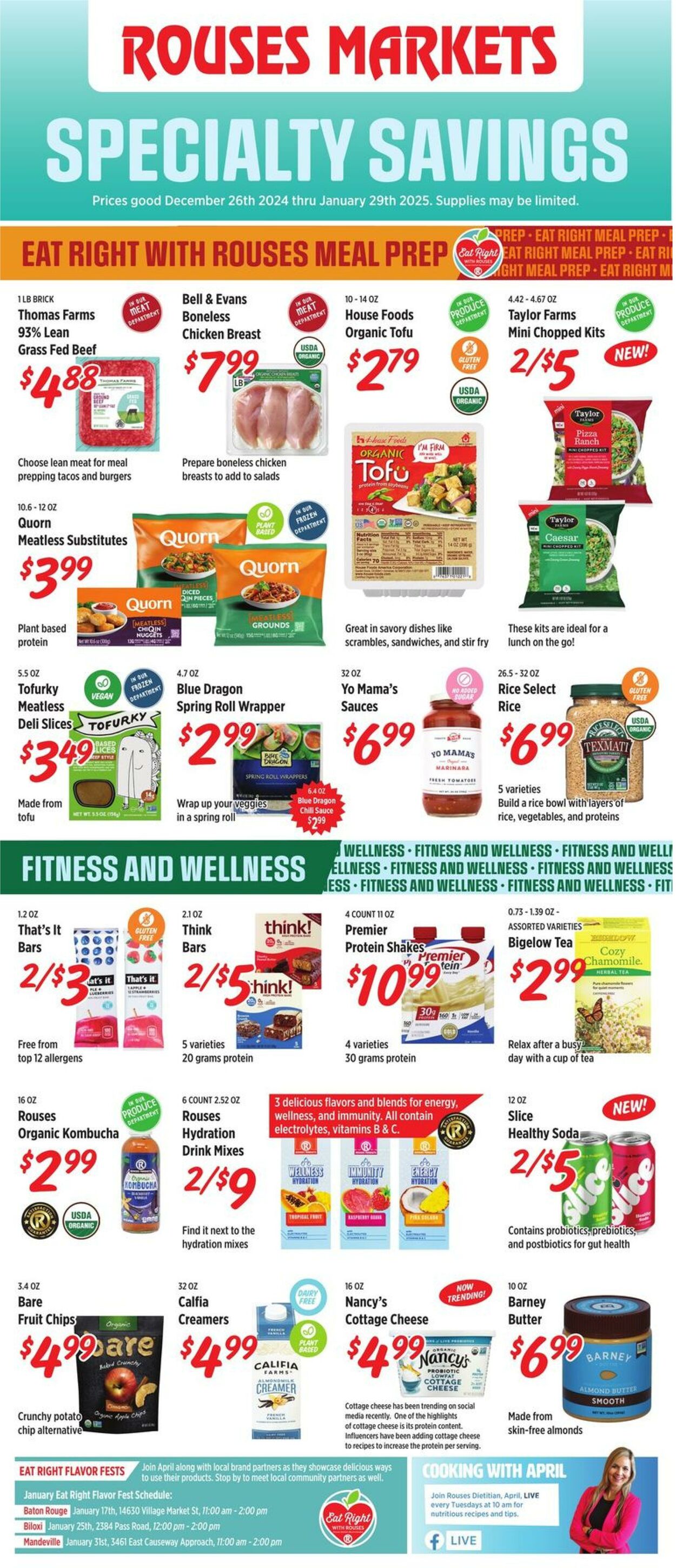 Weekly ad Rouses 12/26/2024 - 01/29/2025