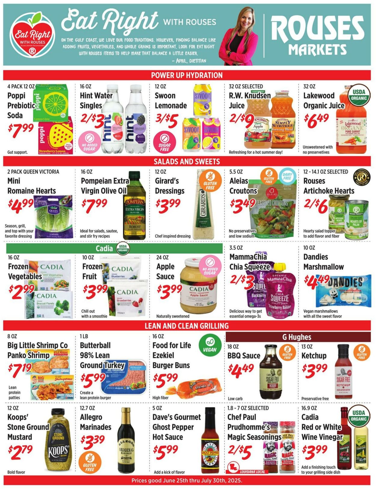 Weekly ad Rouses 06/25/2025 - 07/30/2025