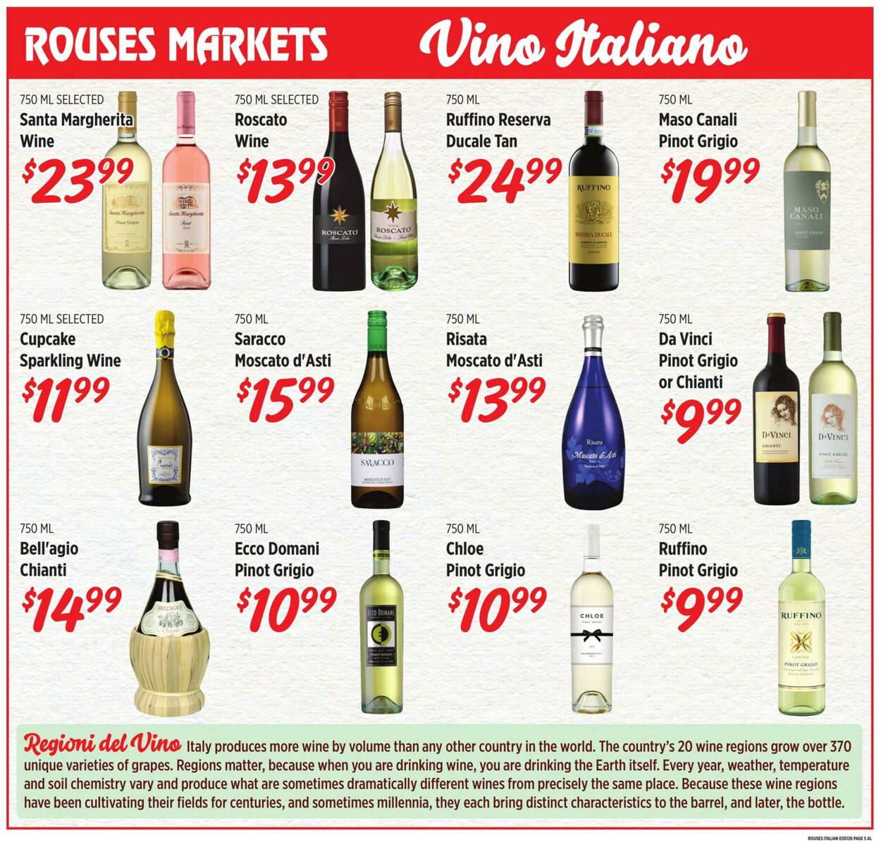 Weekly ad Rouses 02/25/2026 - 03/25/2026