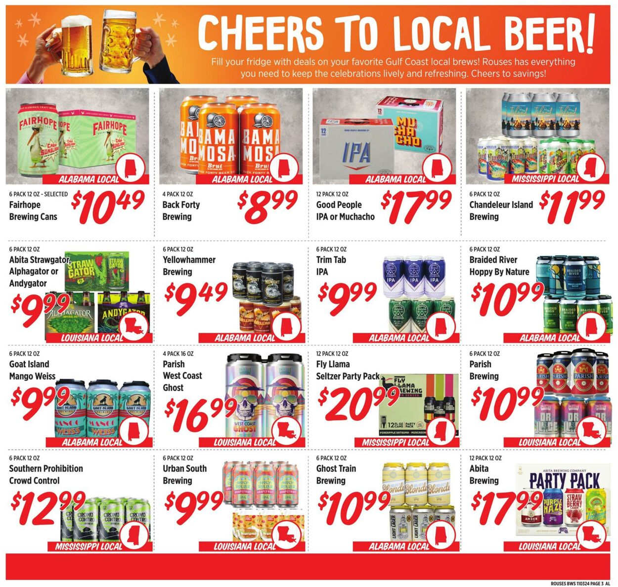 Weekly ad Rouses 10/30/2024 - 11/27/2024