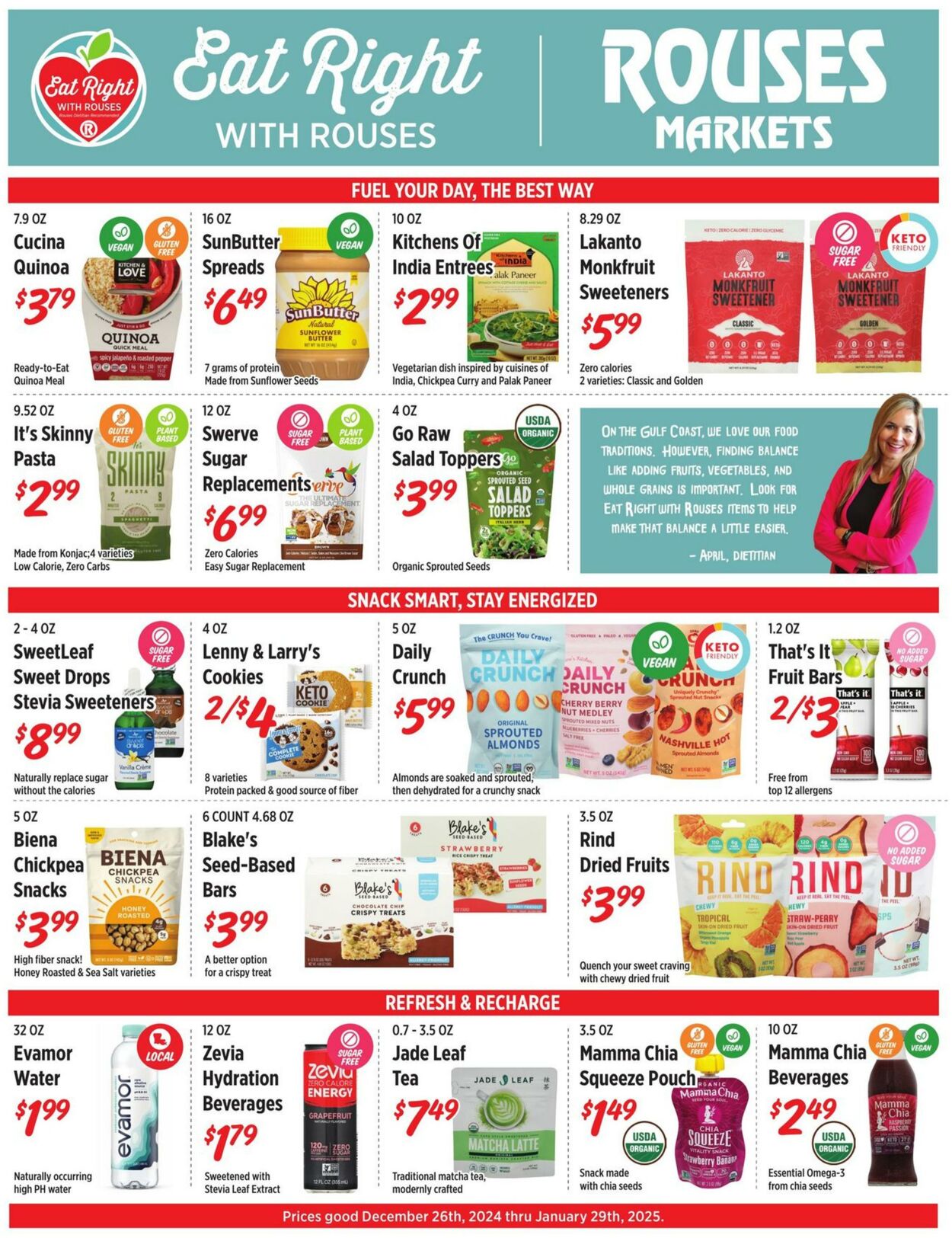 Weekly ad Rouses 12/26/2024 - 01/29/2025