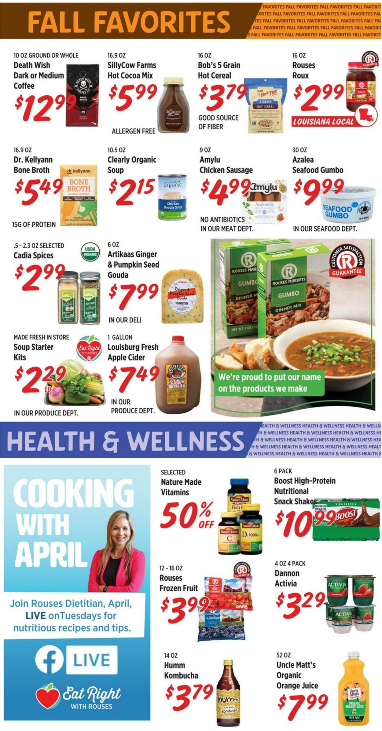 Weekly ad Rouses 10/25/2023 - 11/29/2023