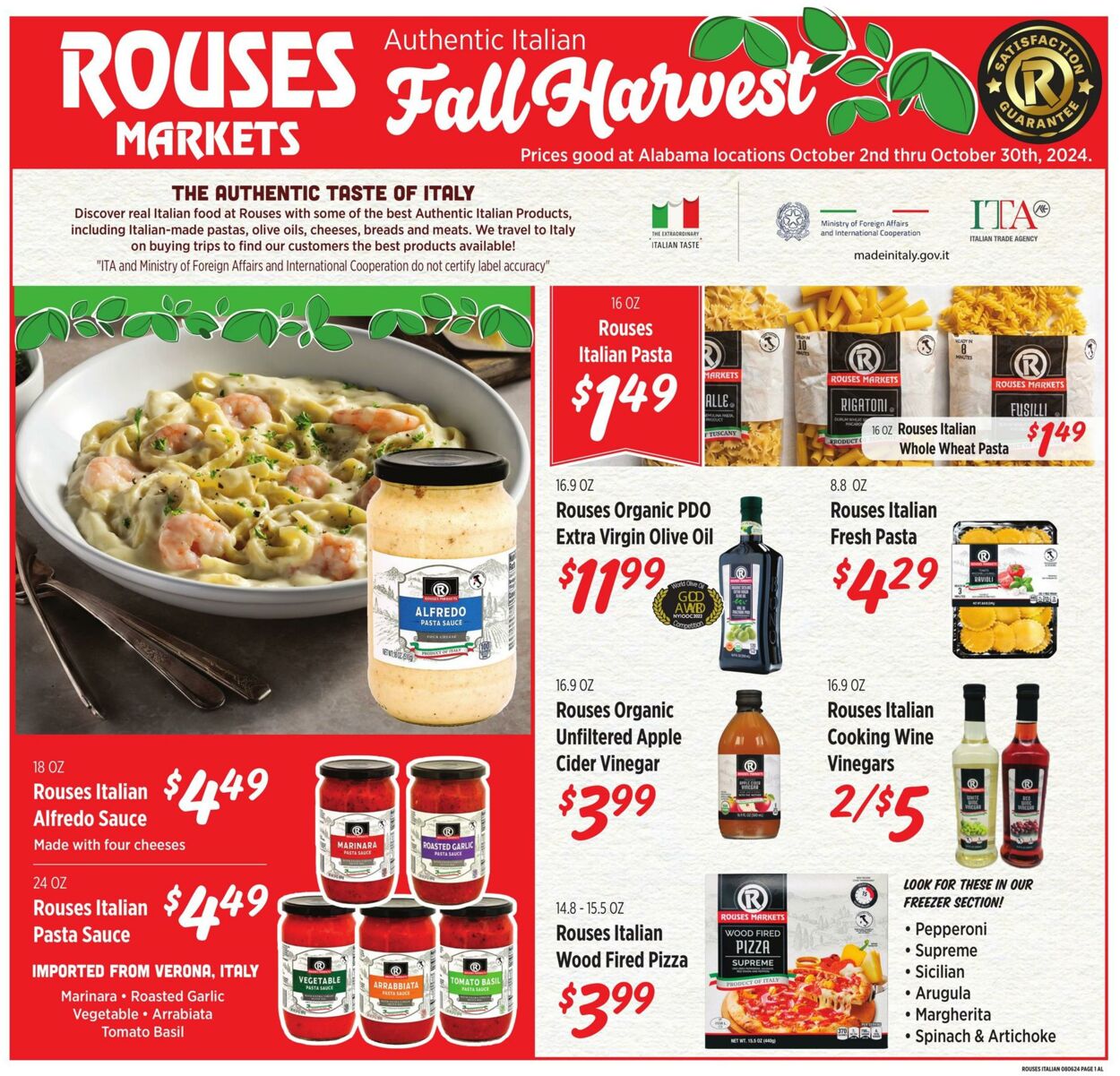 Weekly ad Rouses 10/02/2024 - 10/30/2024