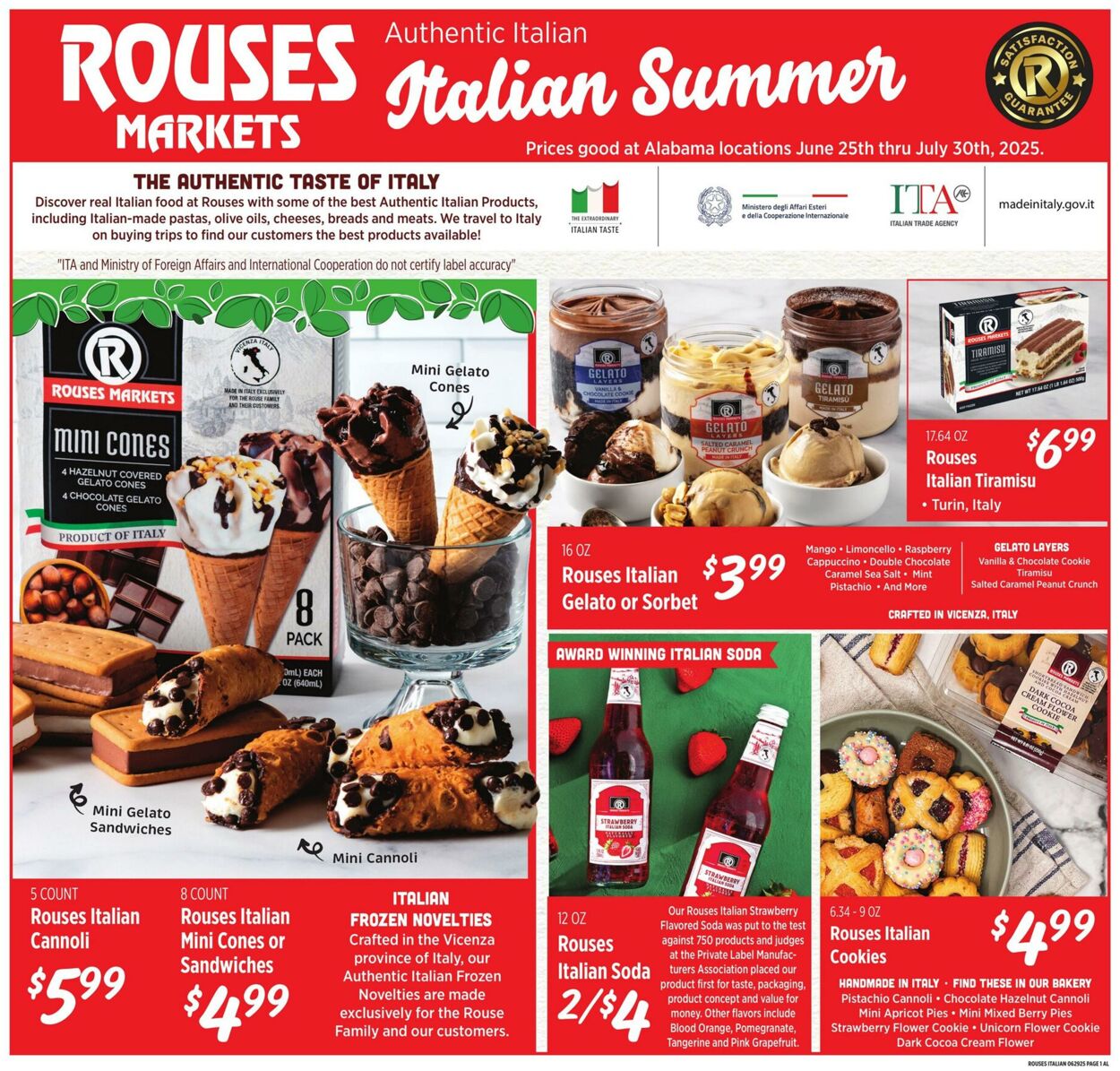 Weekly ad Rouses 06/25/2025 - 07/30/2025