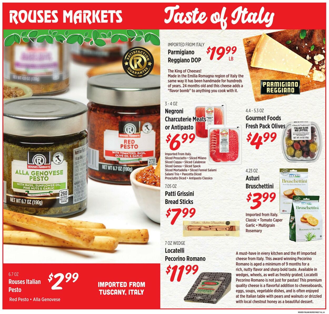 Weekly ad Rouses 06/25/2025 - 07/30/2025