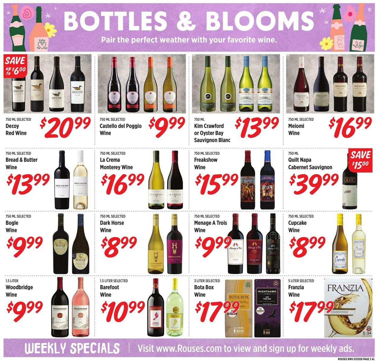 Weekly ad Rouses 03/29/2026 - 04/29/2026