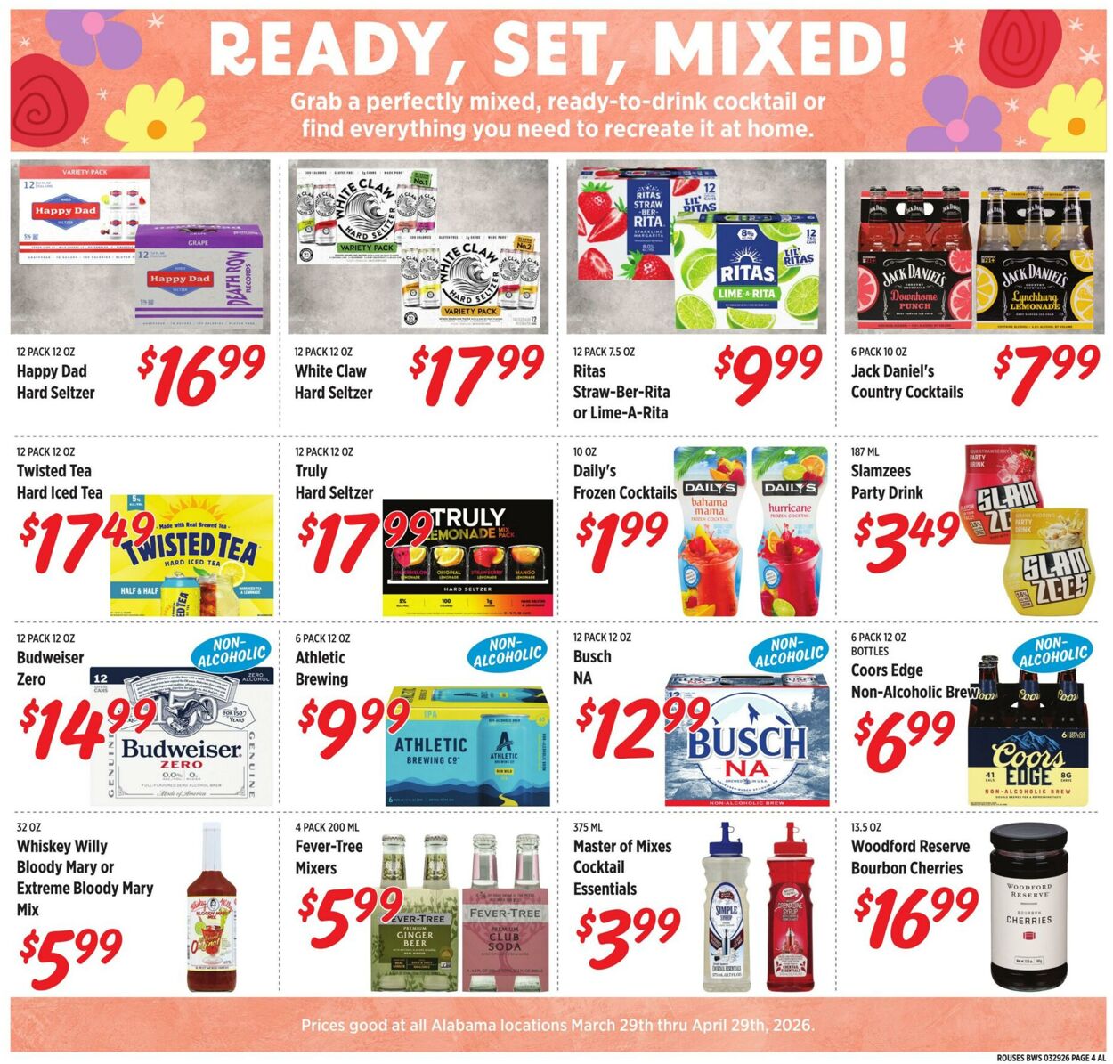 Weekly ad Rouses 03/29/2026 - 04/29/2026