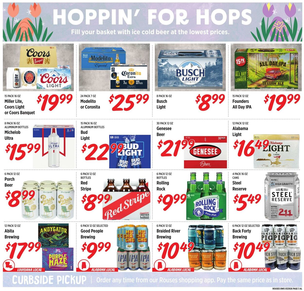 Weekly ad Rouses 03/29/2026 - 04/29/2026