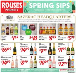 Weekly ad Rouses 03/29/2026 - 04/29/2026