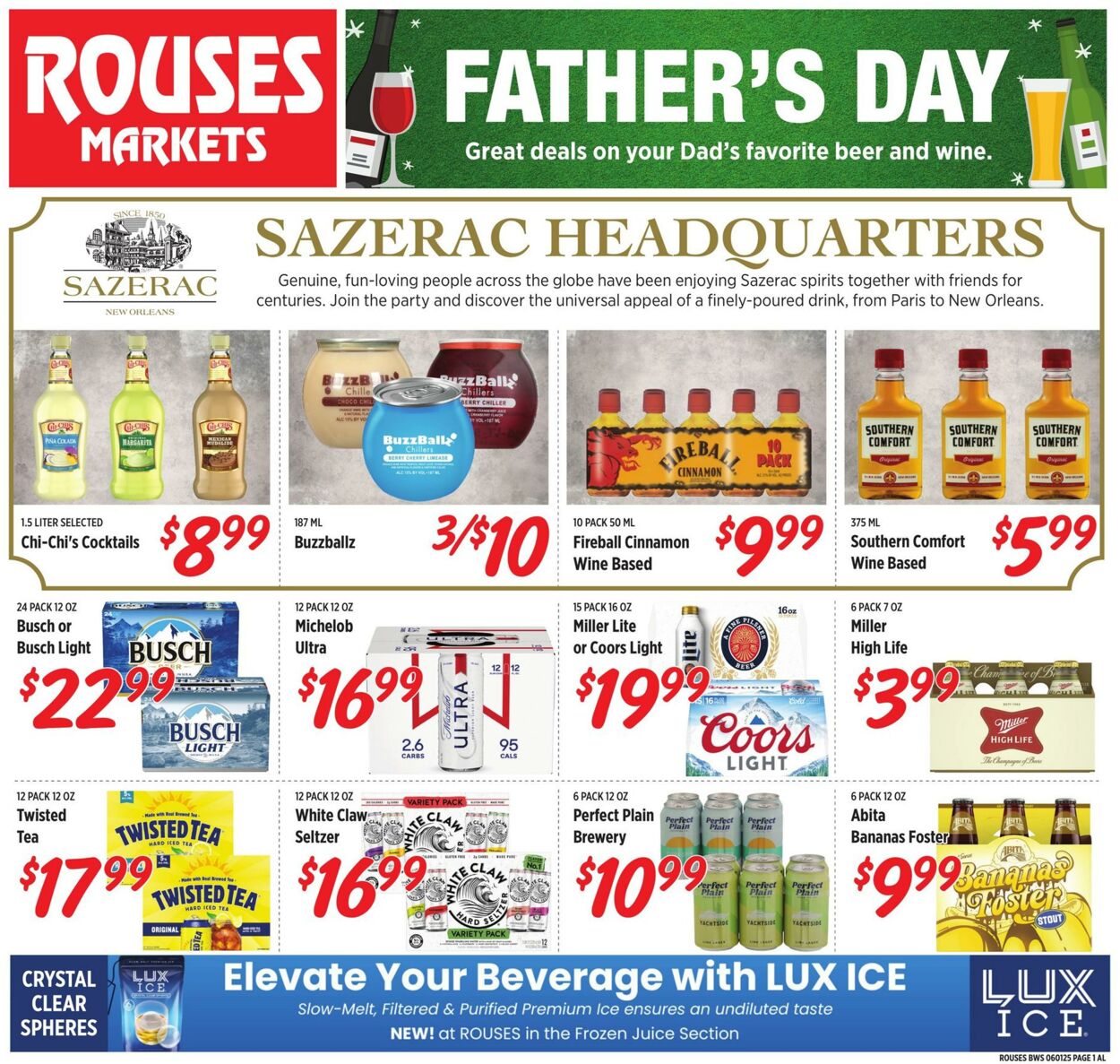 Weekly ad Rouses 05/28/2025 - 06/25/2025