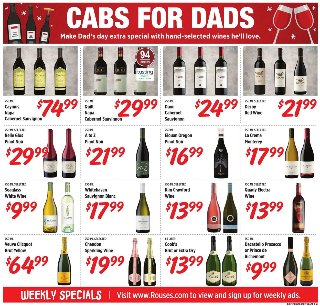 Weekly ad Rouses 05/28/2025 - 06/25/2025