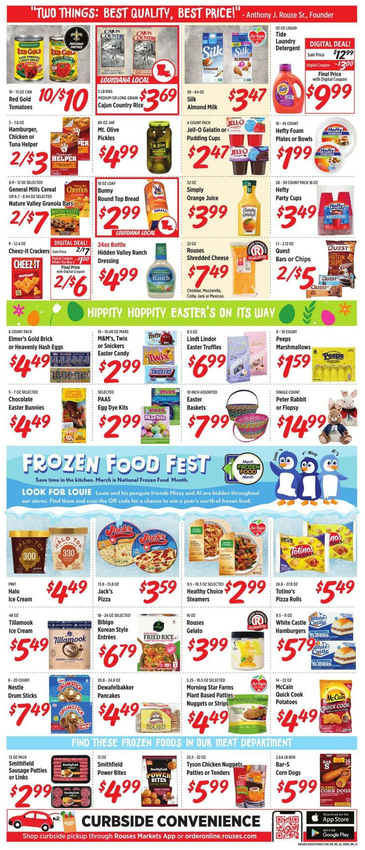 Weekly ad Rouses 03/22/2023 - 03/29/2023