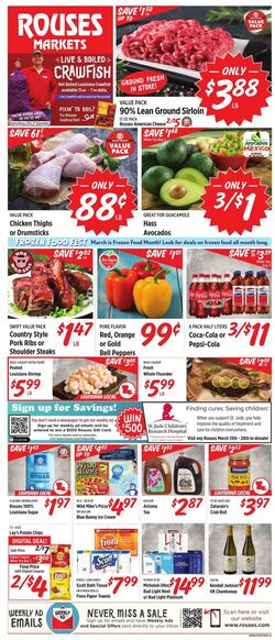 Weekly ad Rouses 03/22/2023 - 03/29/2023