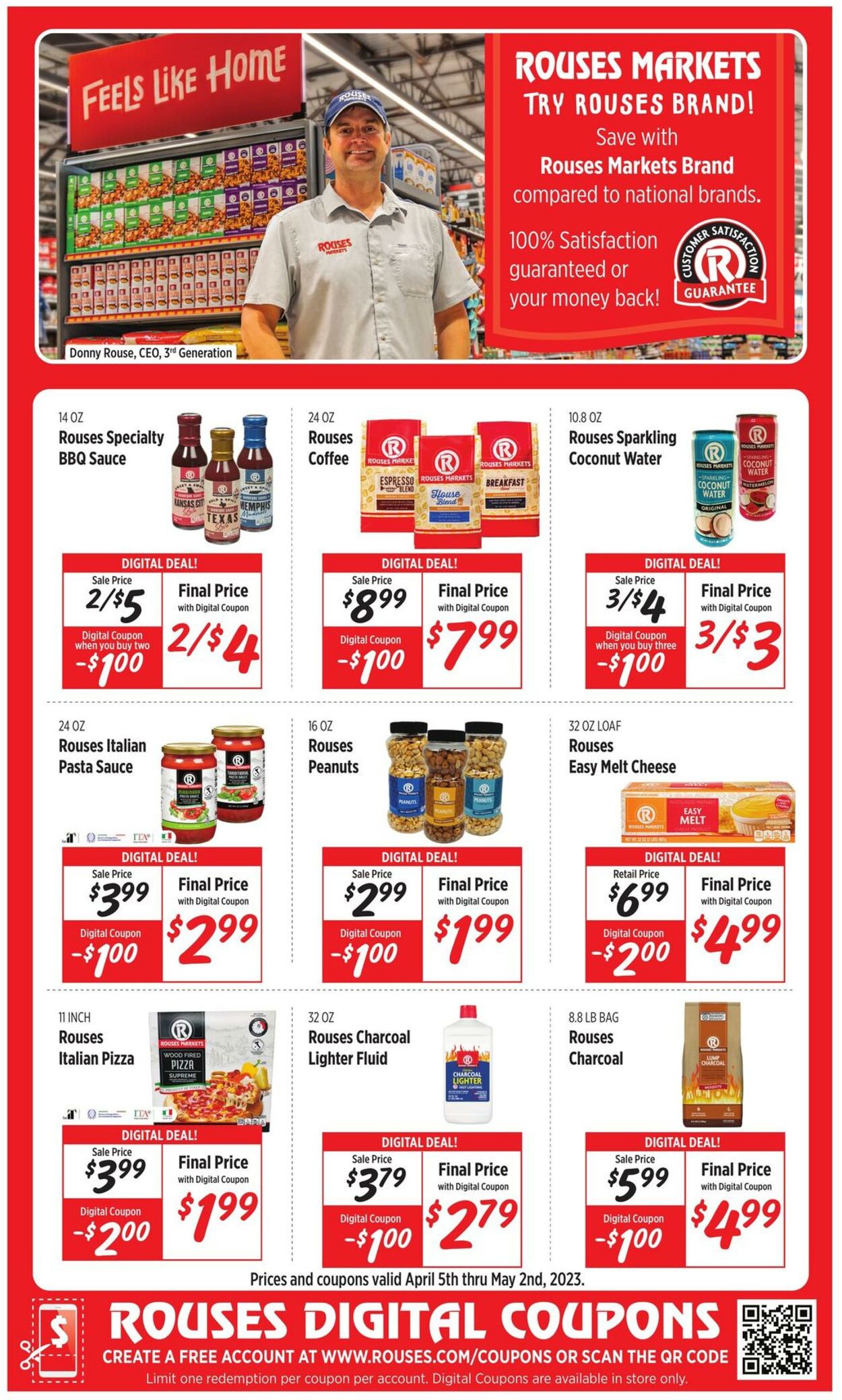 Weekly ad Rouses 04/05/2023 - 05/02/2023