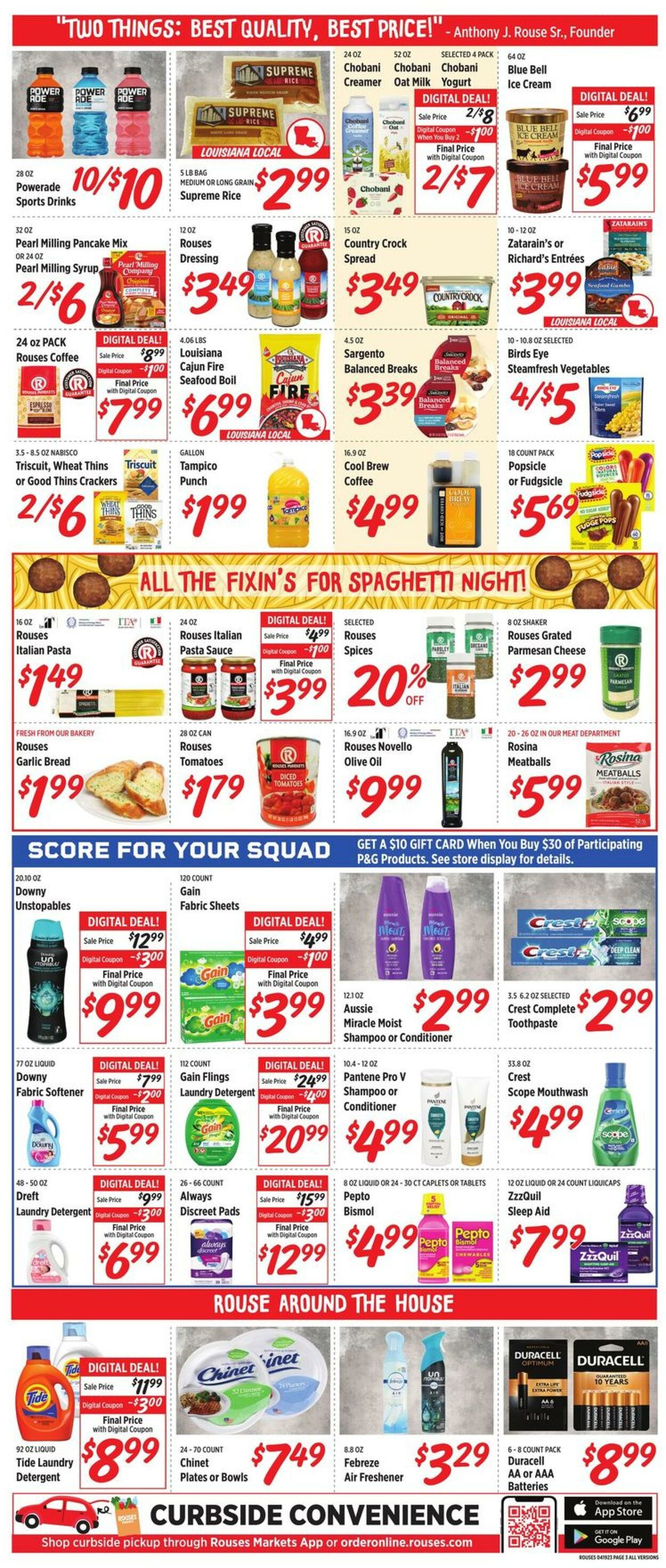Weekly ad Rouses 04/19/2023 - 04/26/2023