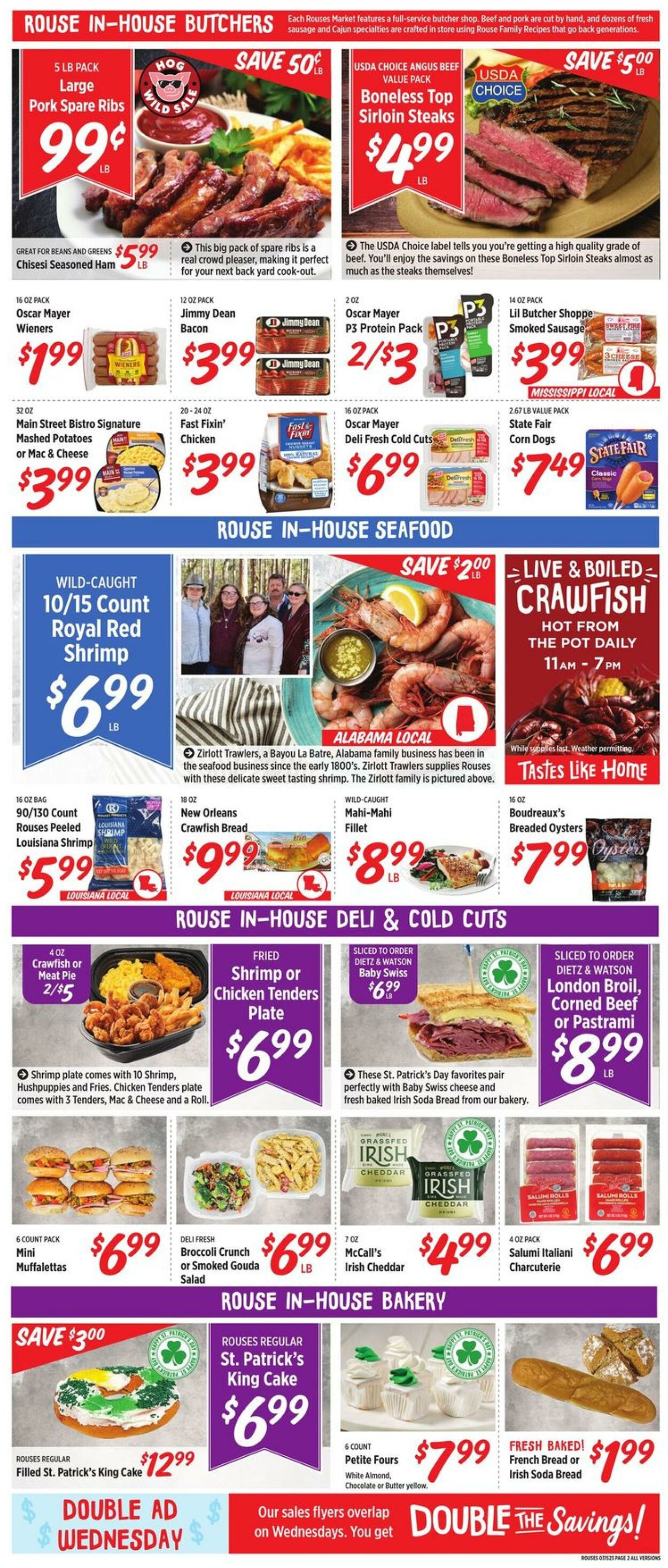 Weekly ad Rouses 03/15/2023 - 03/22/2023