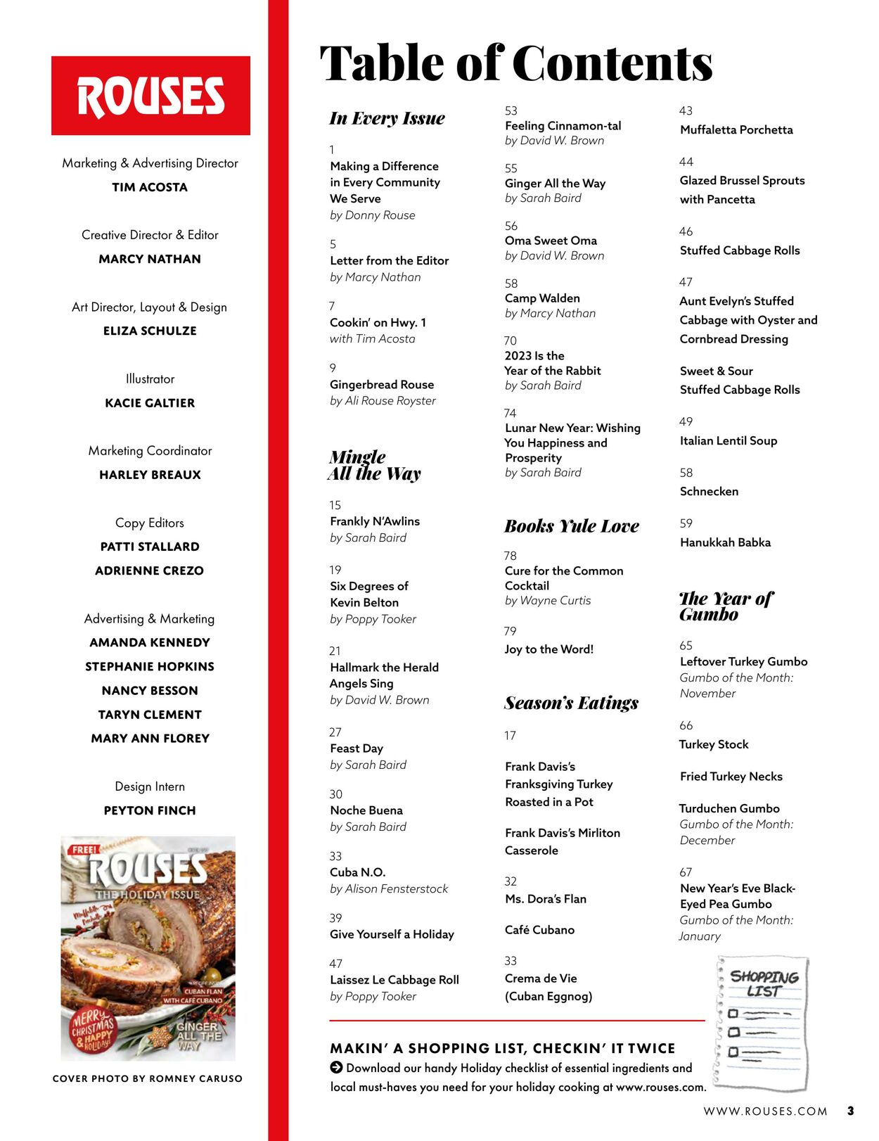 Weekly ad Rouses 11/21/2022 - 01/31/2023