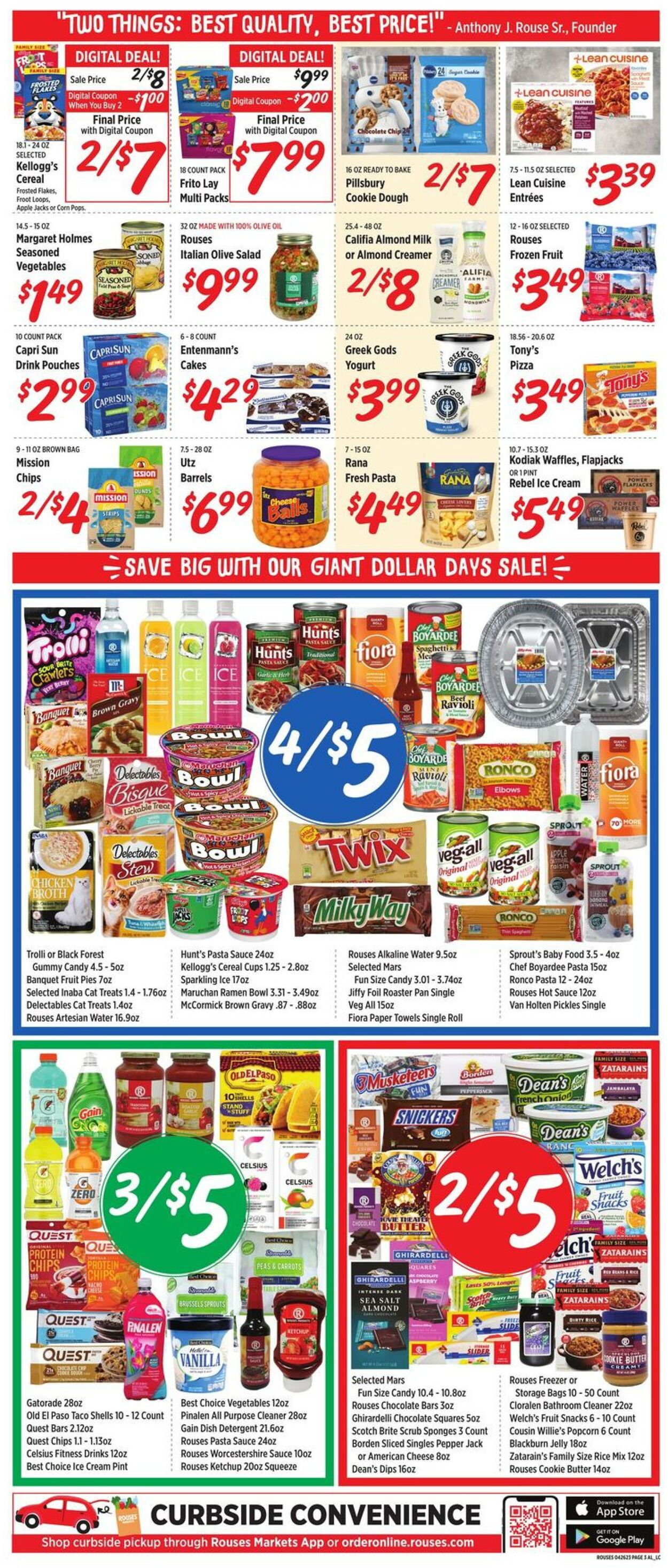 Weekly ad Rouses 04/26/2023 - 05/03/2023