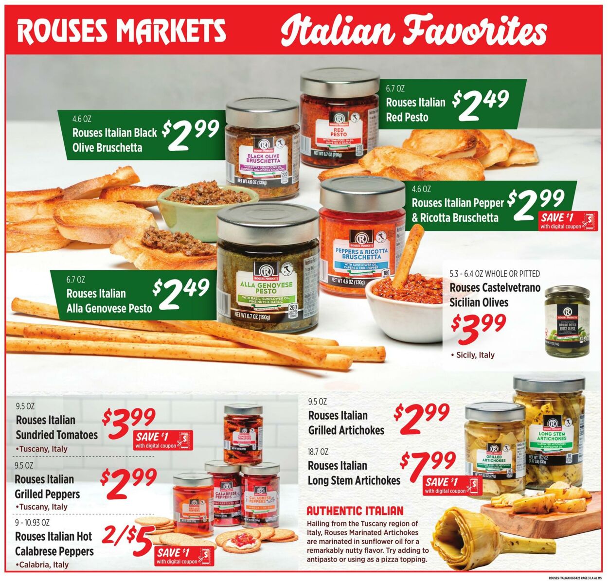 Weekly ad Rouses 05/31/2023 - 06/28/2023