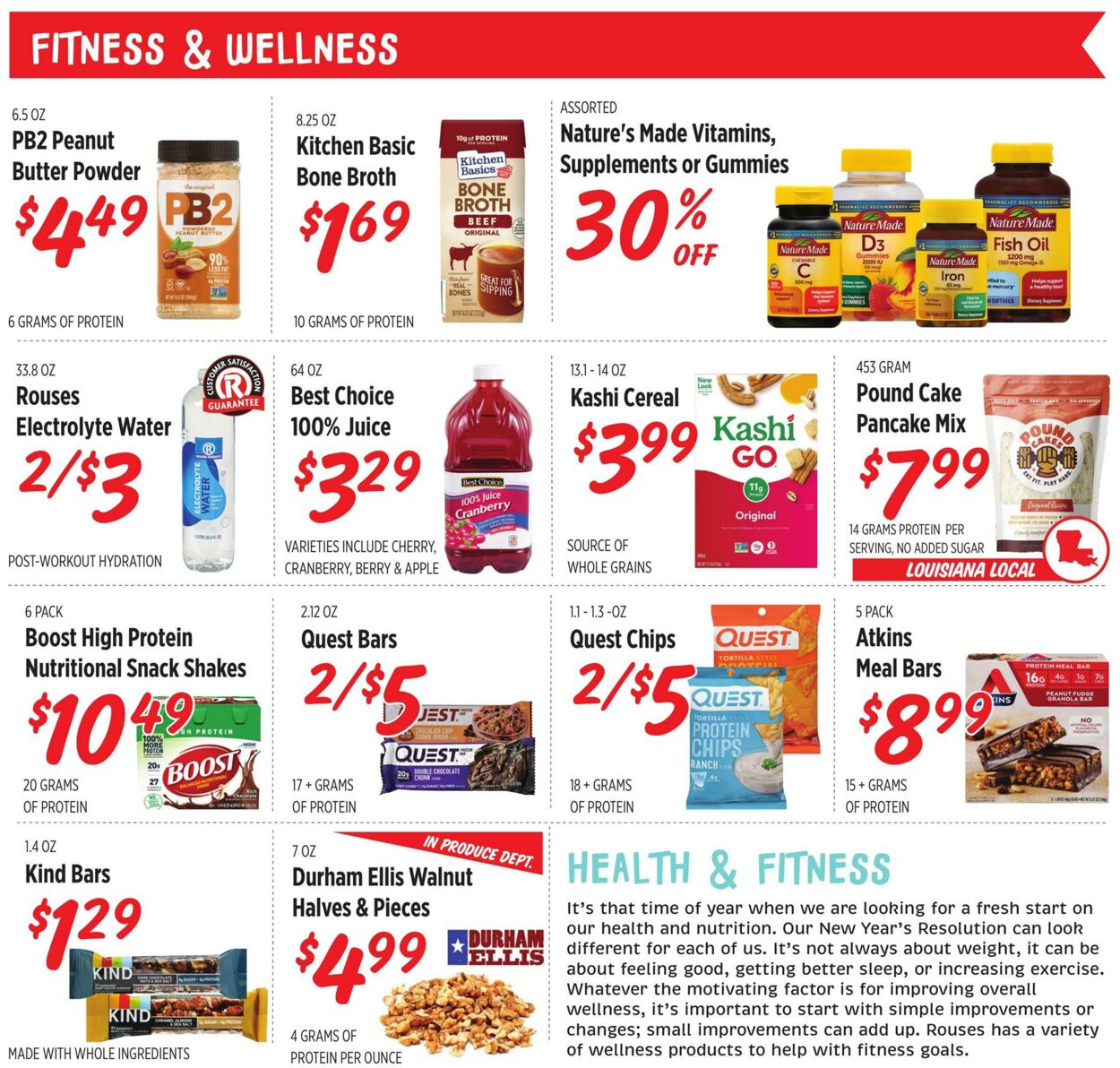 Weekly ad Rouses 12/28/2022 - 01/25/2023