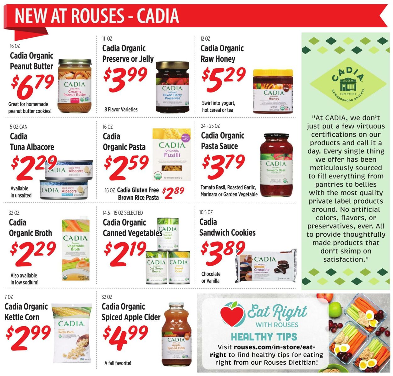 Weekly ad Rouses 08/31/2022 - 09/28/2022