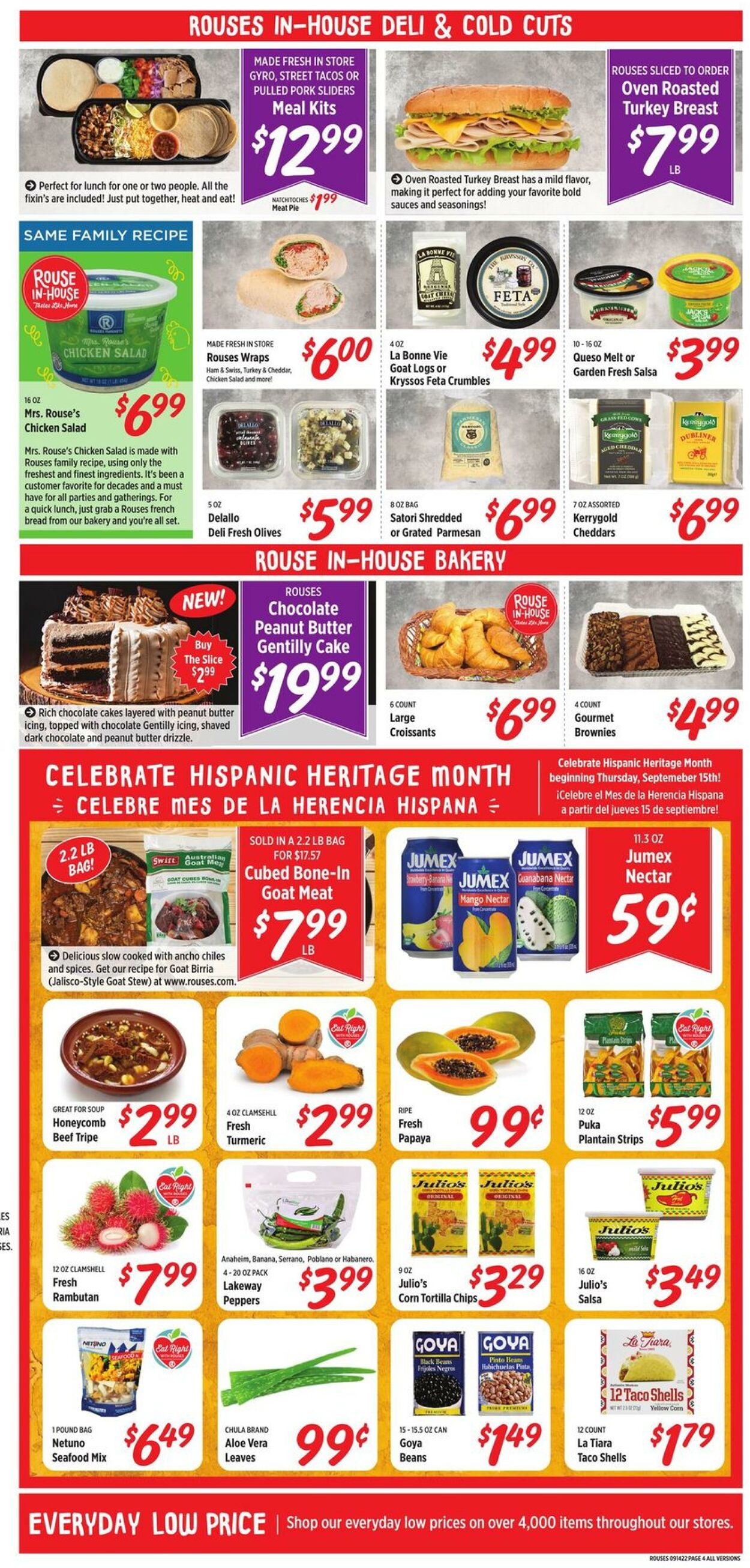 Weekly ad Rouses 09/14/2022 - 09/21/2022