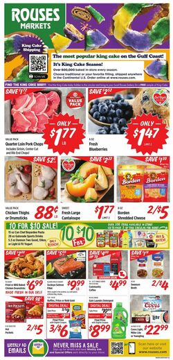 Weekly ad Rouses 01/25/2023-02/01/2023