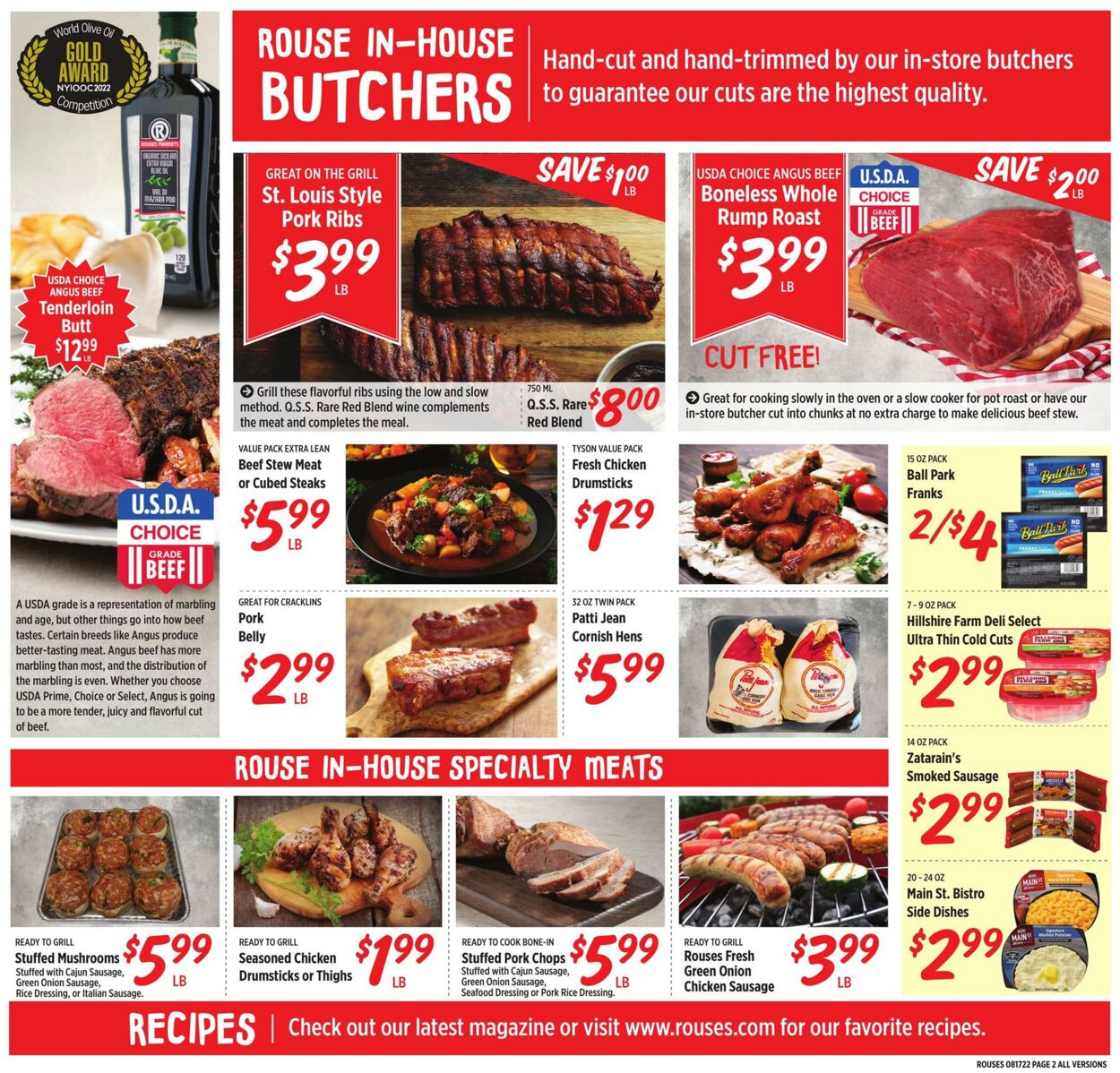Weekly ad Rouses 08/17/2022 - 08/24/2022
