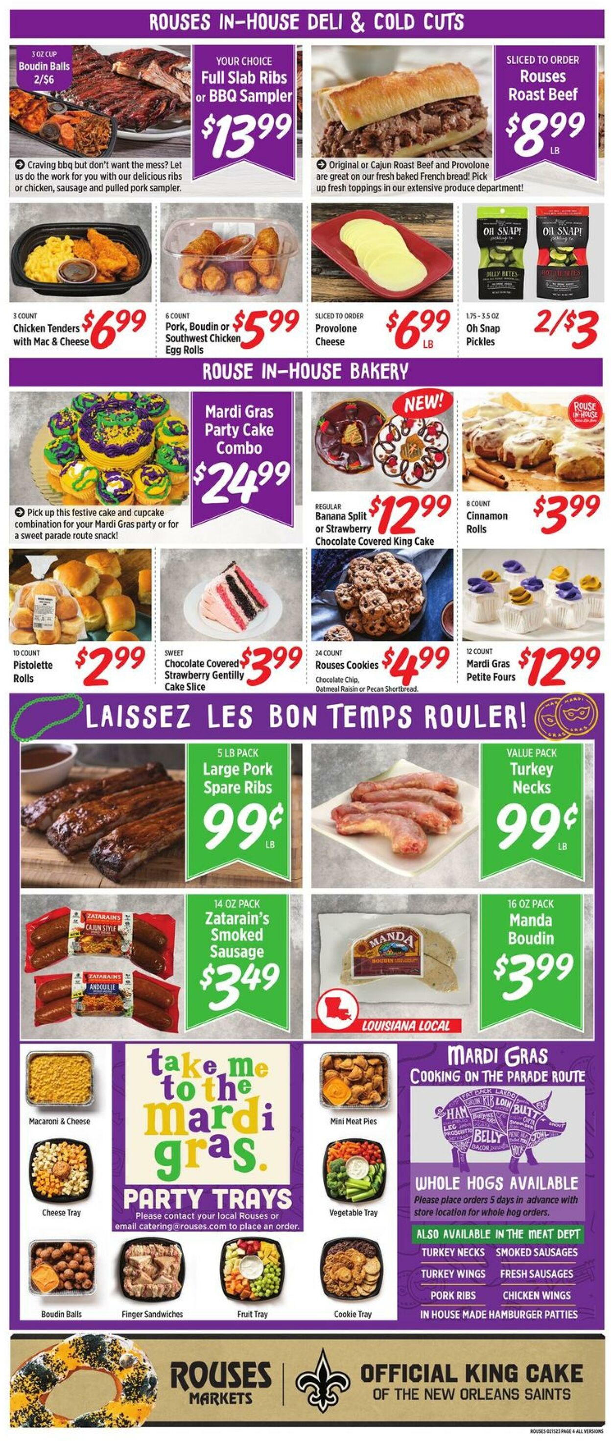 Weekly ad Rouses 02/15/2023 - 02/22/2023