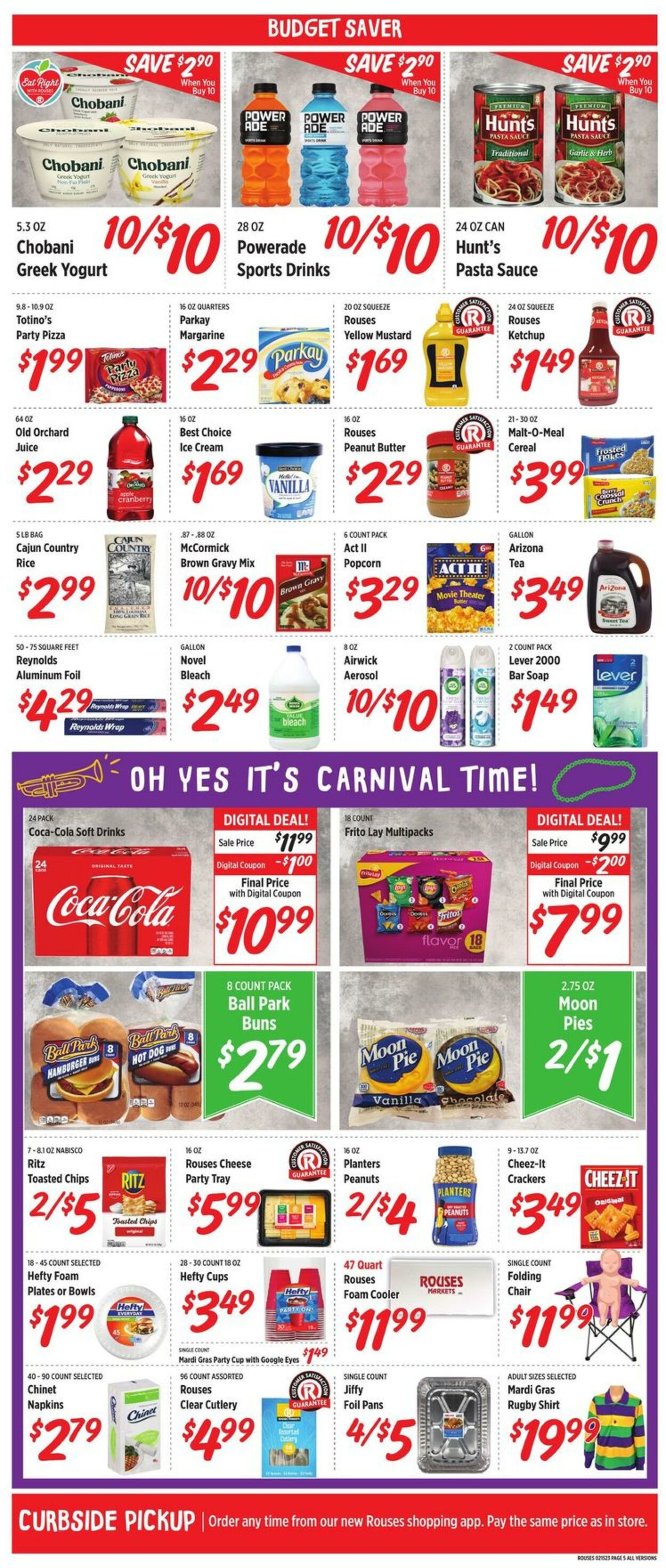 Weekly ad Rouses 02/15/2023 - 02/22/2023