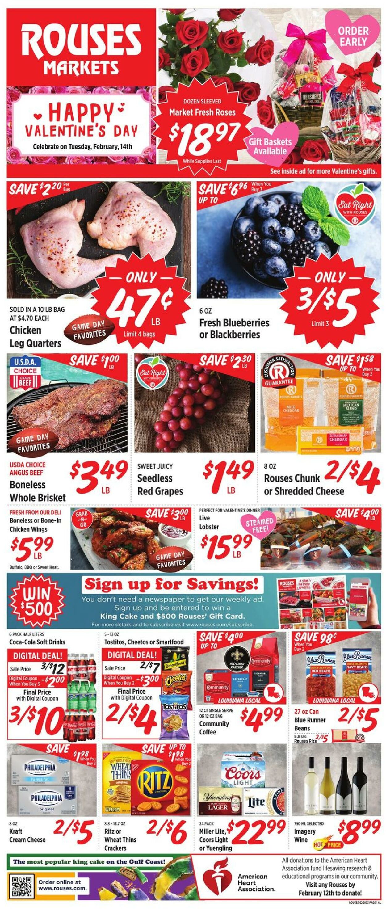 Weekly ad Rouses 02/08/2023 - 02/15/2023