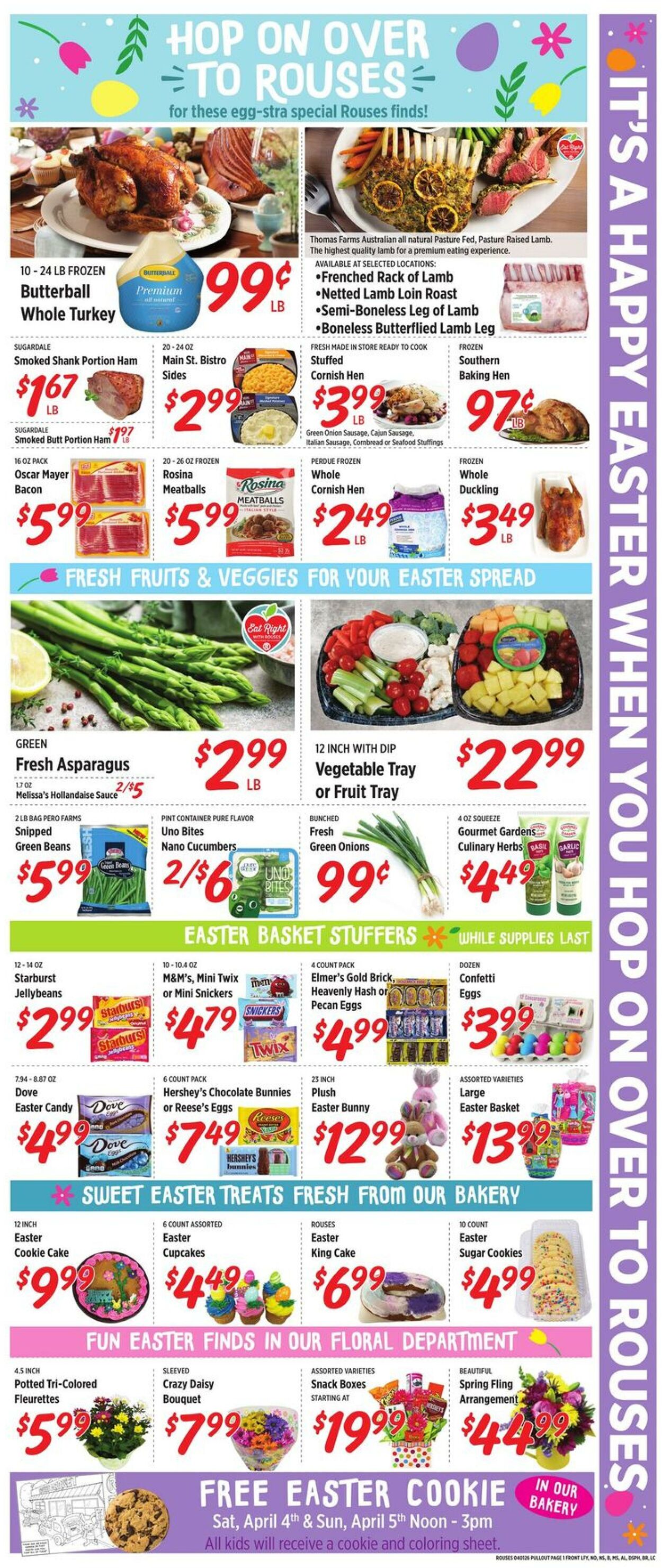 Weekly ad Rouses 04/01/2026 - 04/08/2026