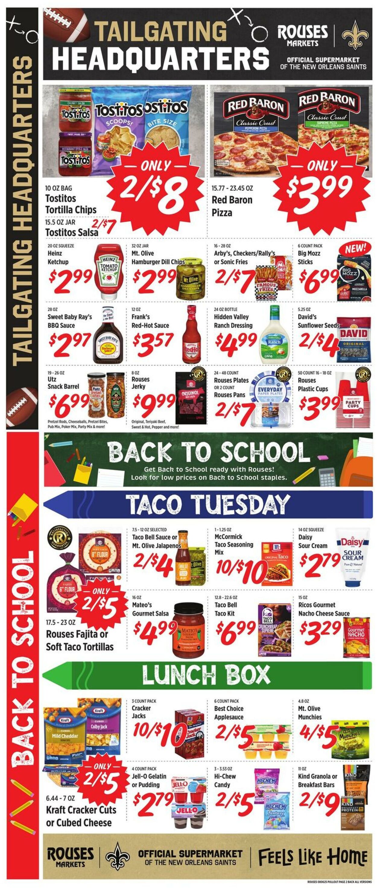 Weekly ad Rouses 08/06/2025 - 08/13/2025
