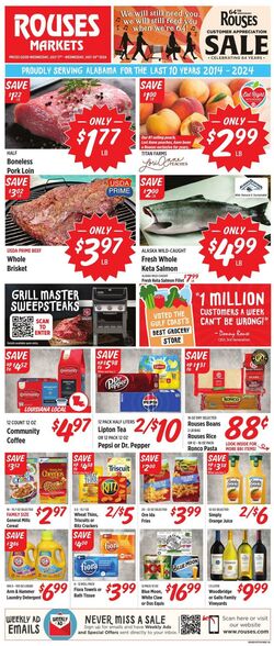 Weekly ad Rouses 07/17/2024 - 07/24/2024