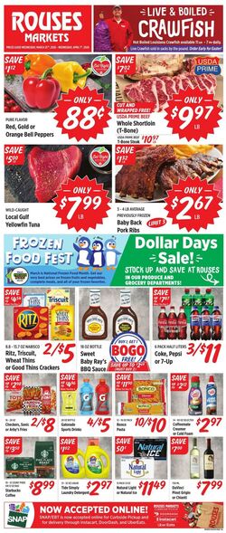 Weekly ad Rouses 04/15/2026 - 04/22/2026
