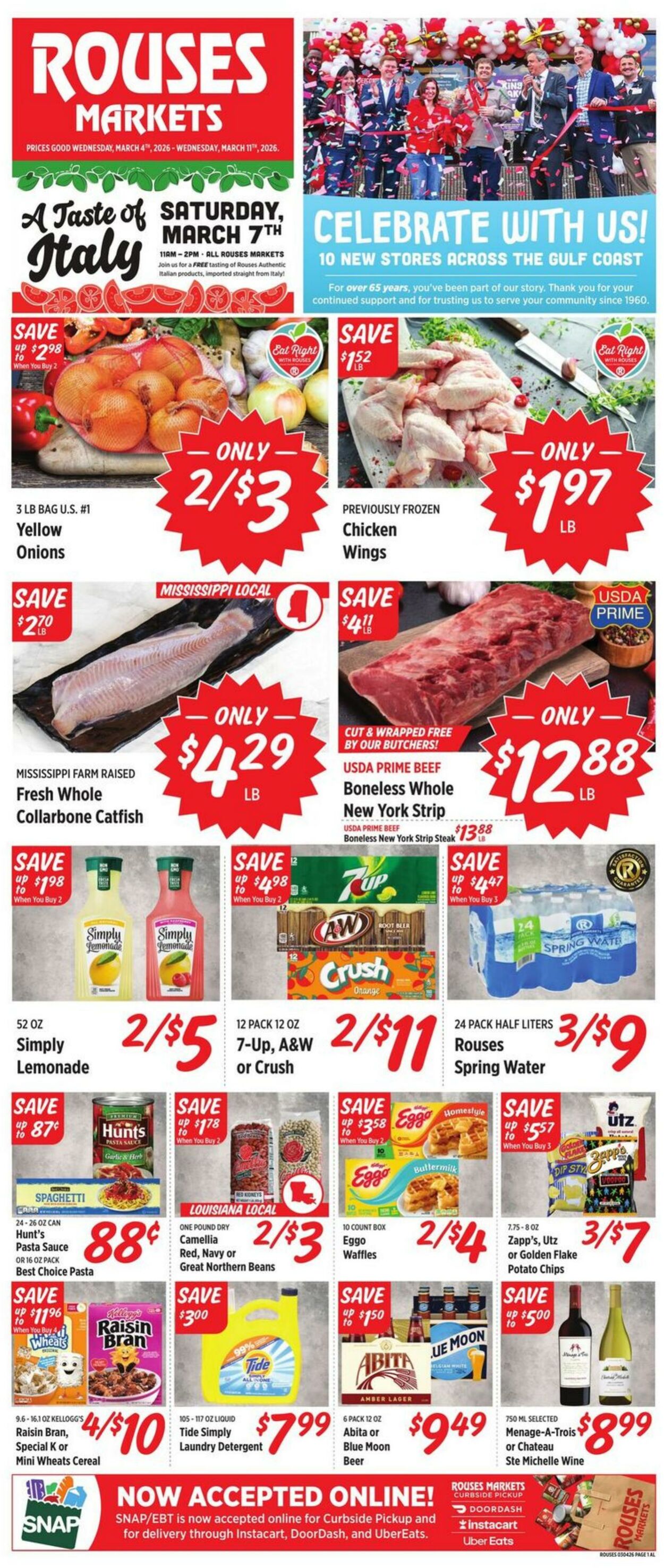 Weekly ad Rouses 03/04/2026 - 03/11/2026
