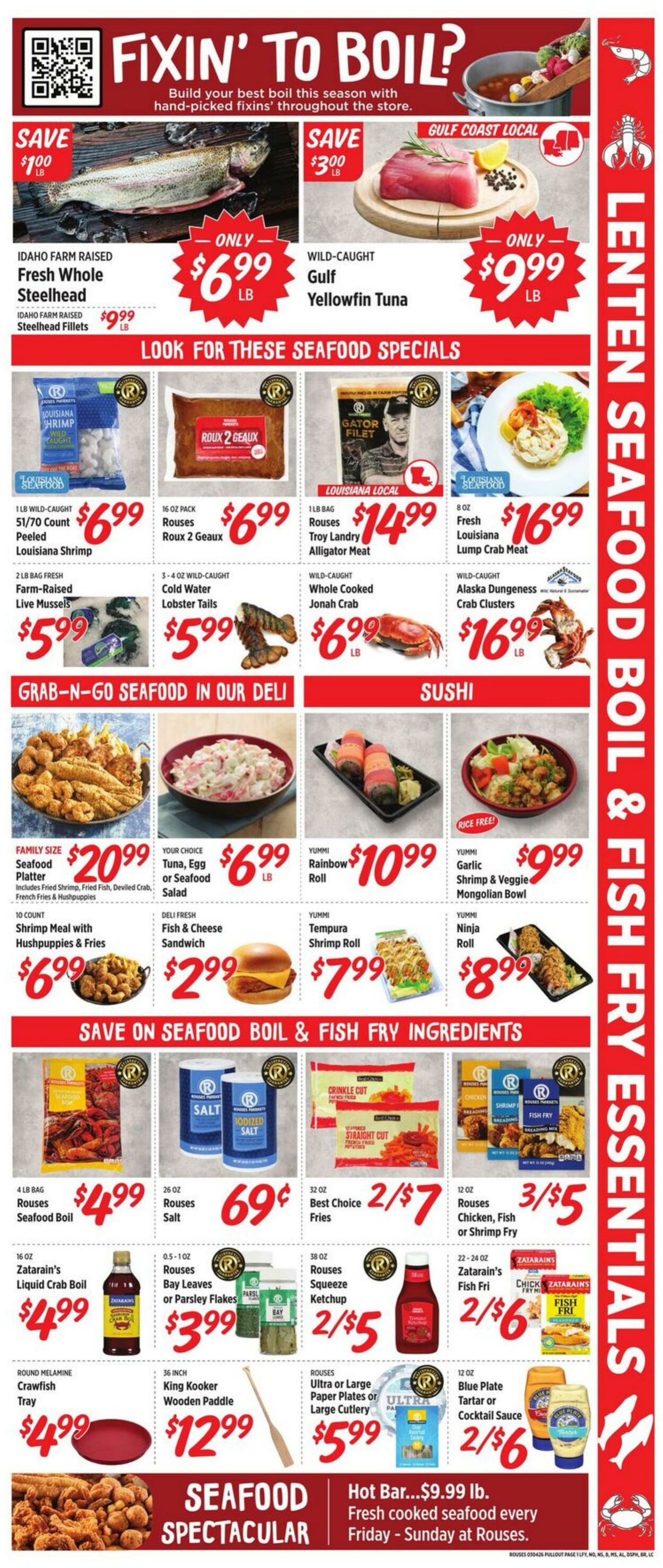 Weekly ad Rouses 03/04/2026 - 03/11/2026