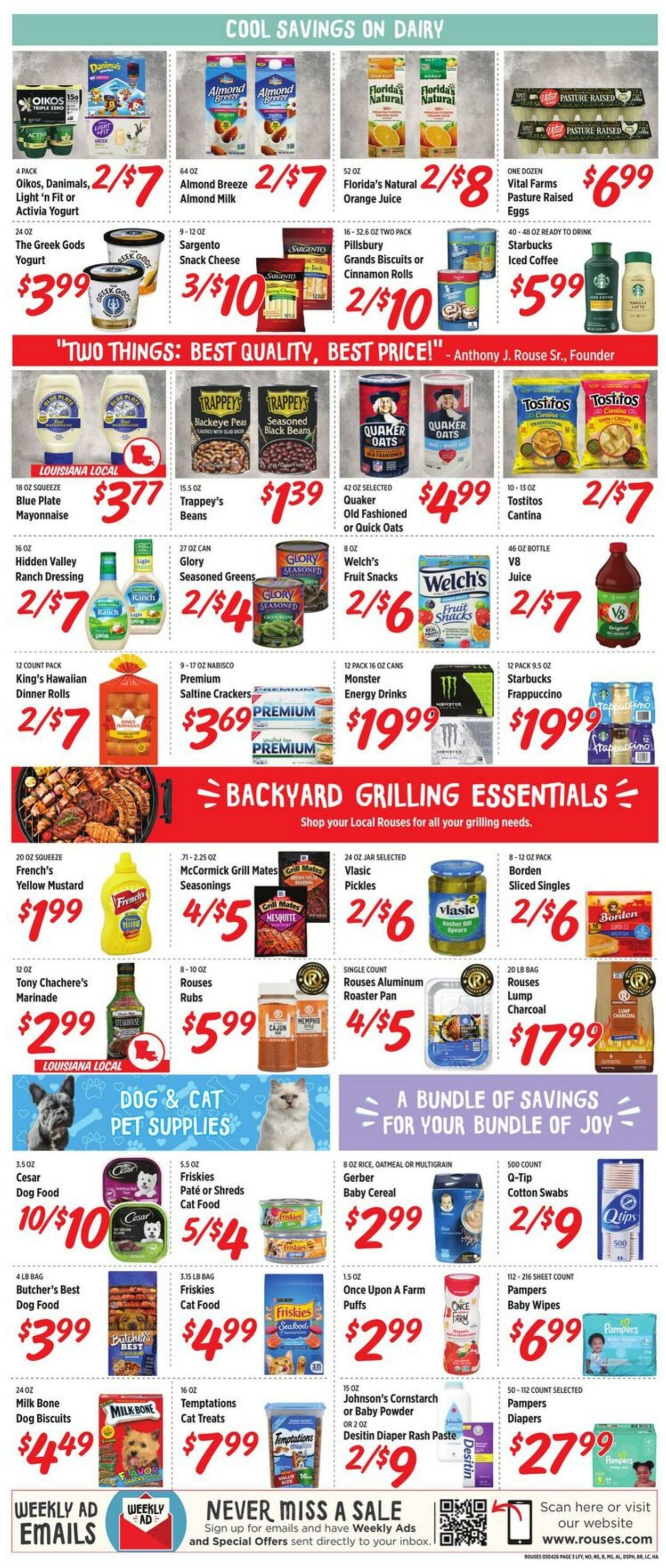 Weekly ad Rouses 03/04/2026 - 03/11/2026