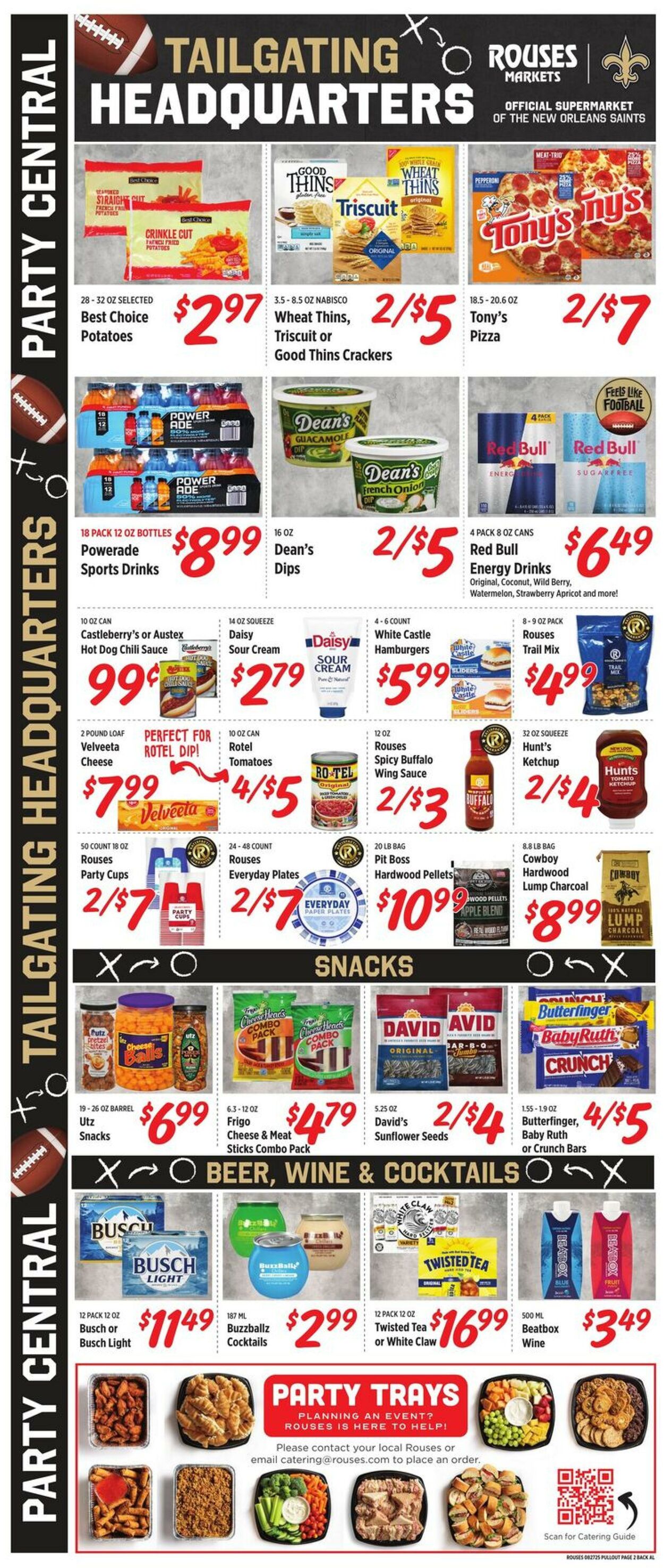 Weekly ad Rouses 08/27/2025 - 09/03/2025