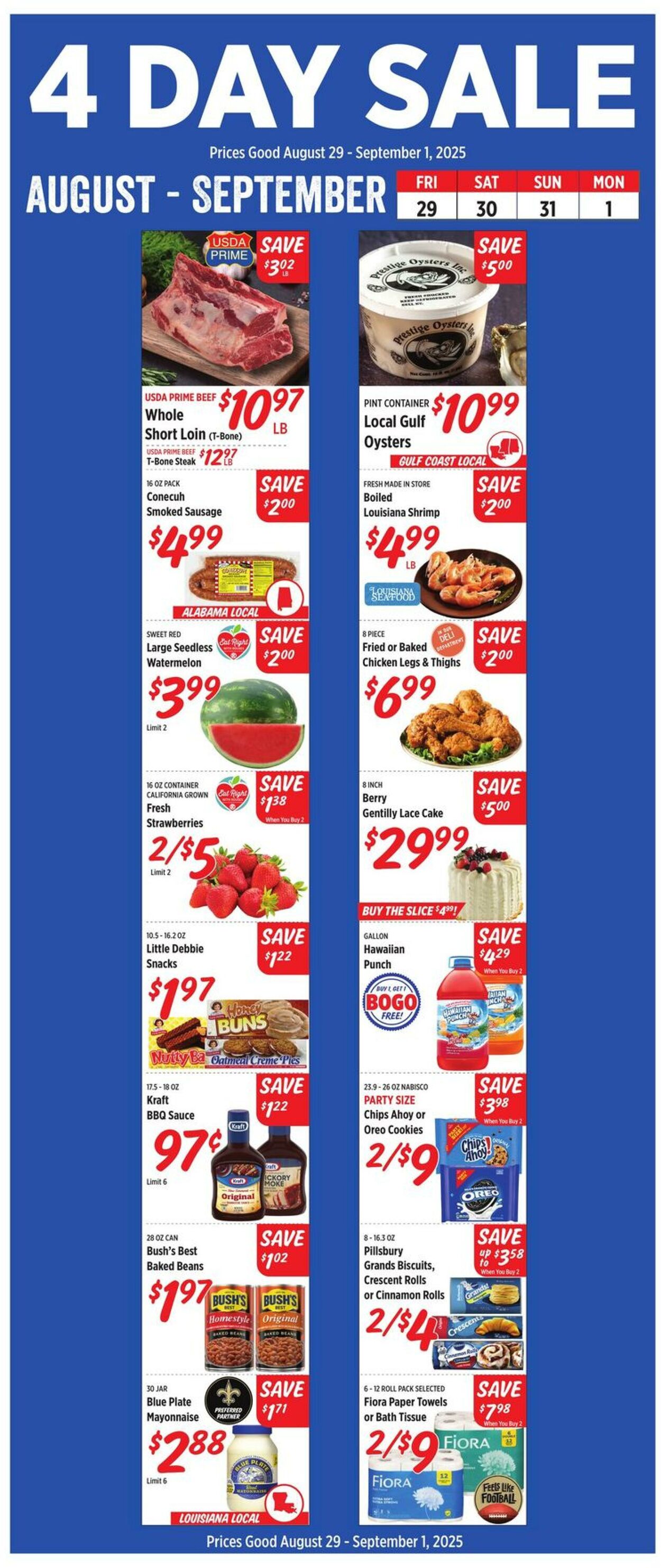 Weekly ad Rouses 08/27/2025 - 09/03/2025