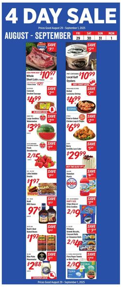 Weekly ad Rouses 08/27/2025 - 09/03/2025