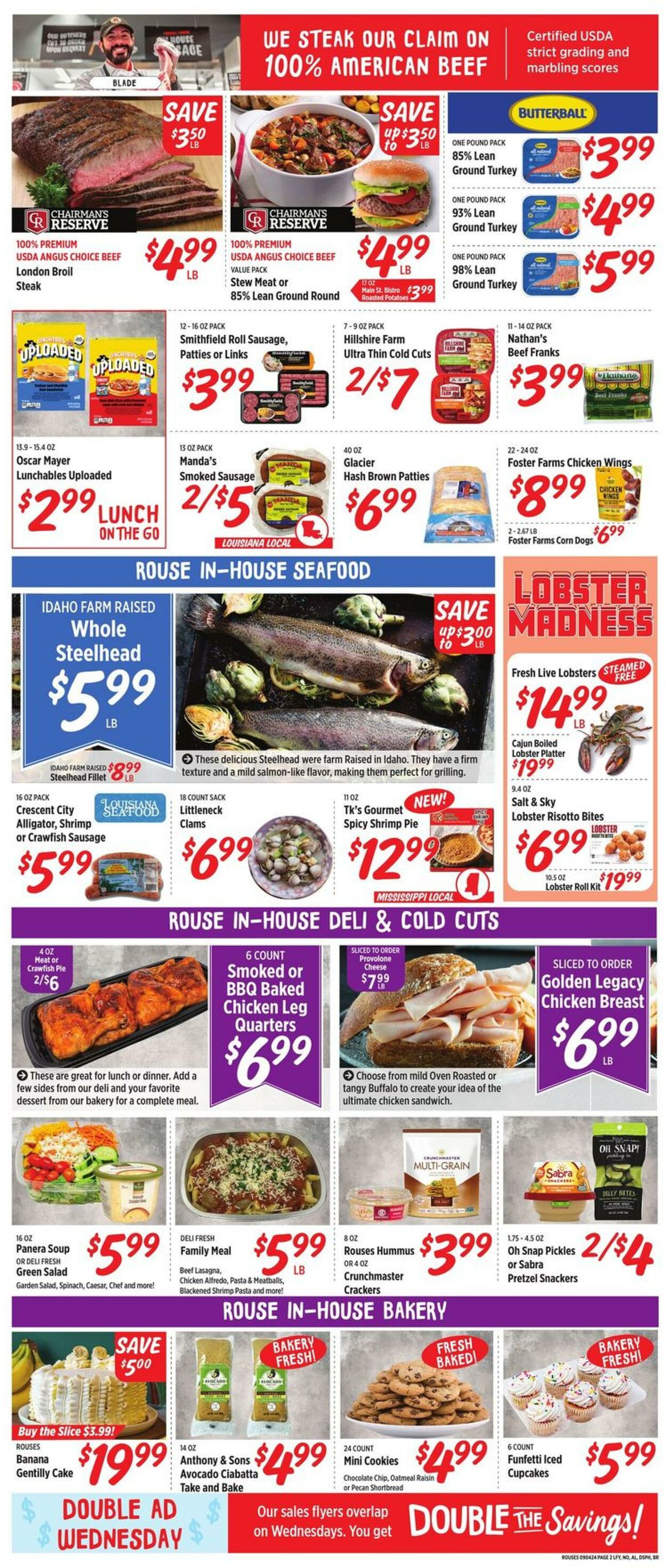 Weekly ad Rouses 09/04/2024 - 09/11/2024